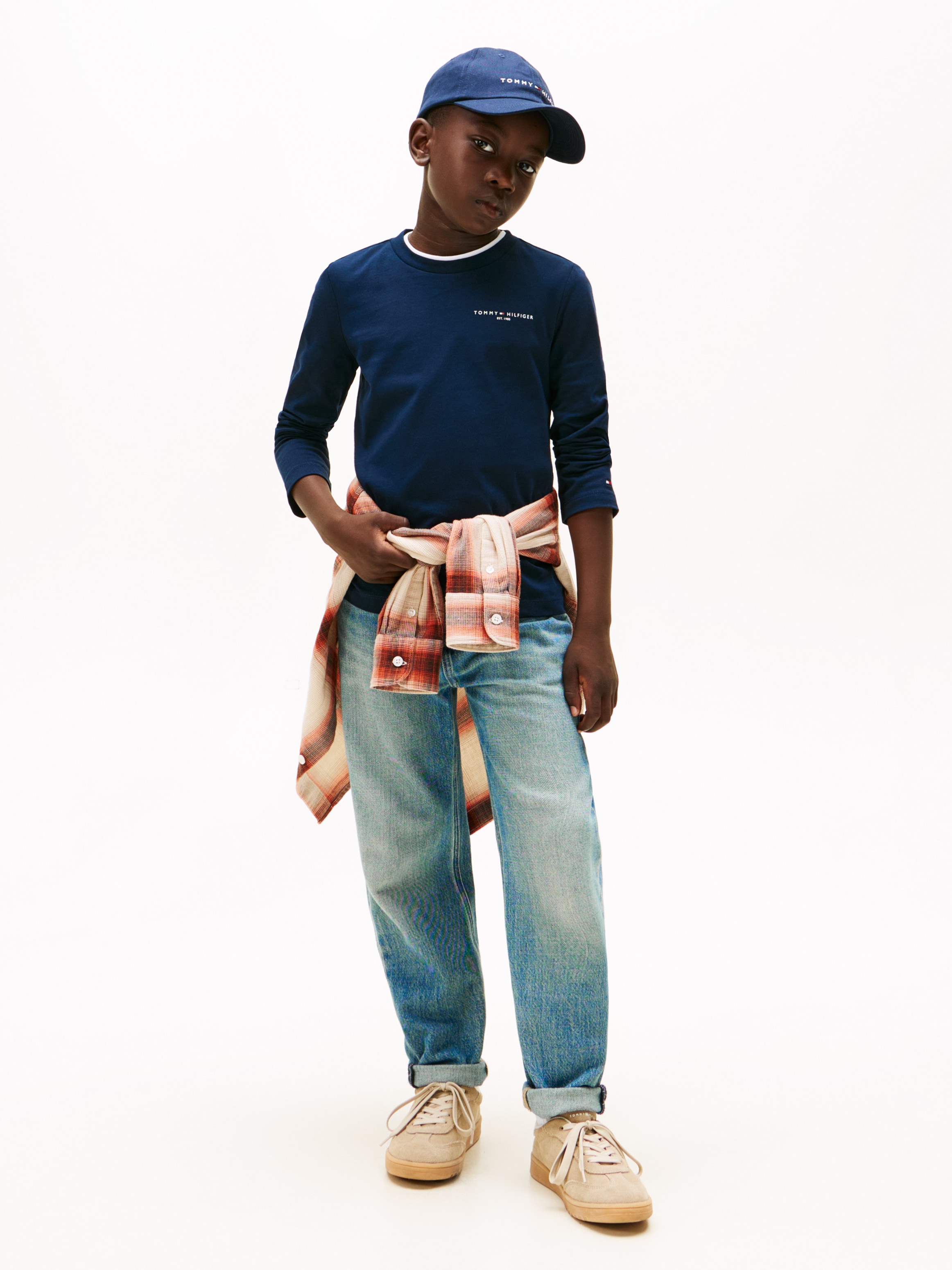 Tommy Hilfiger Langarmshirt »MINI CORP T-SHIRT LS« Kinder bis 16 Jahre