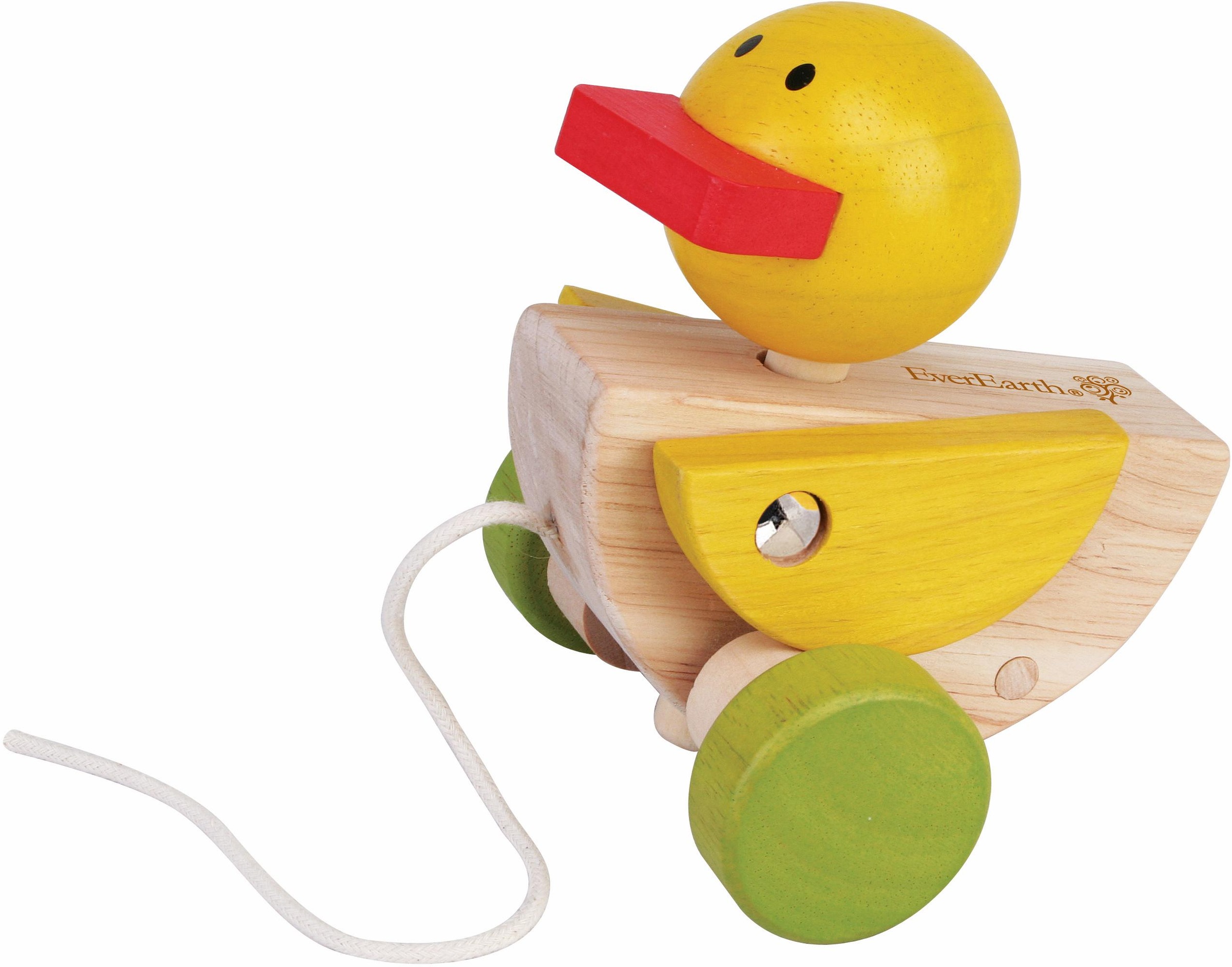 Image of EverEarth® Nachziehtier »Nachzieh-Ente«, FSC®- schützt Wald - weltweit bei Ackermann Versand Schweiz