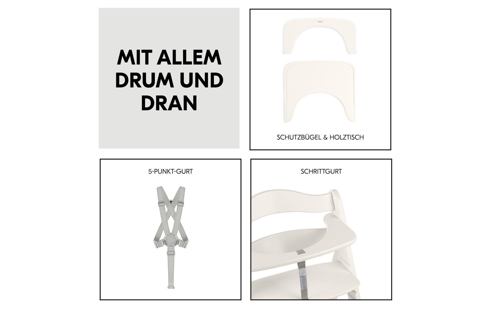 Hauck Hochstuhl »Beta+ White« ()