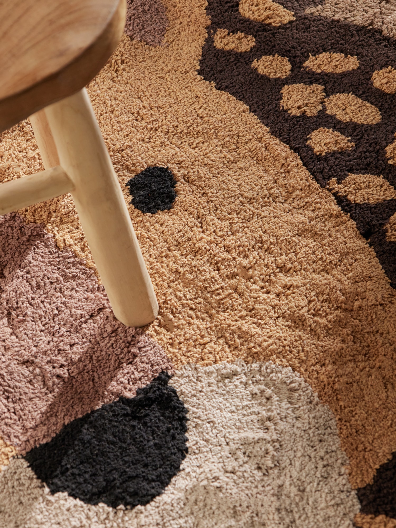 HANSE Home Kinderteppich »Roary« Motivform 10 mm Höhe Waschbar, Handgemacht, Baumwolle, Rutschfest Spielteppich Kinderzimmer