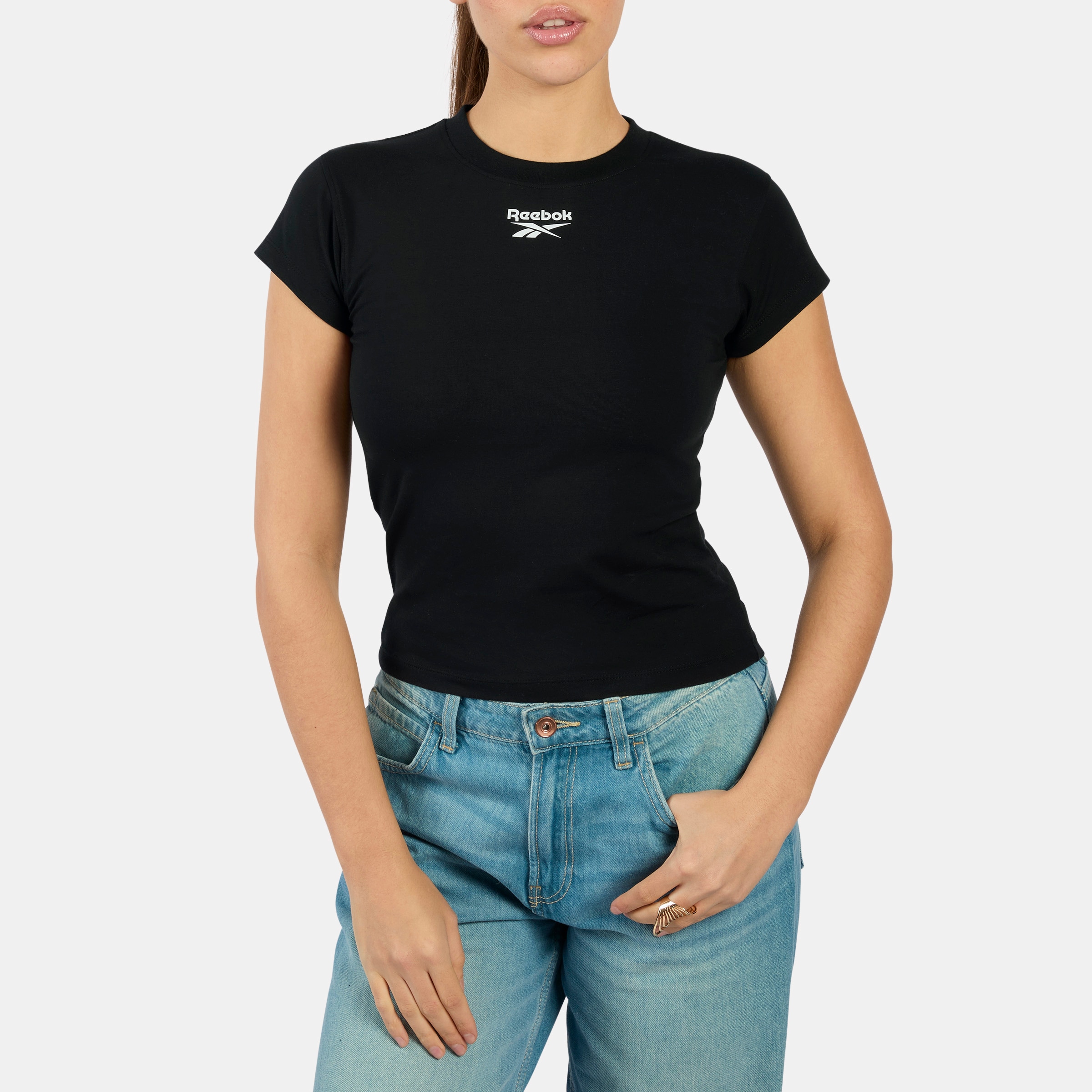 Image of Reebok T-Shirt "ID CAP SLEEVE T-SHIRT" mit sportlicher Ausrichtung, bequemer Schnitt