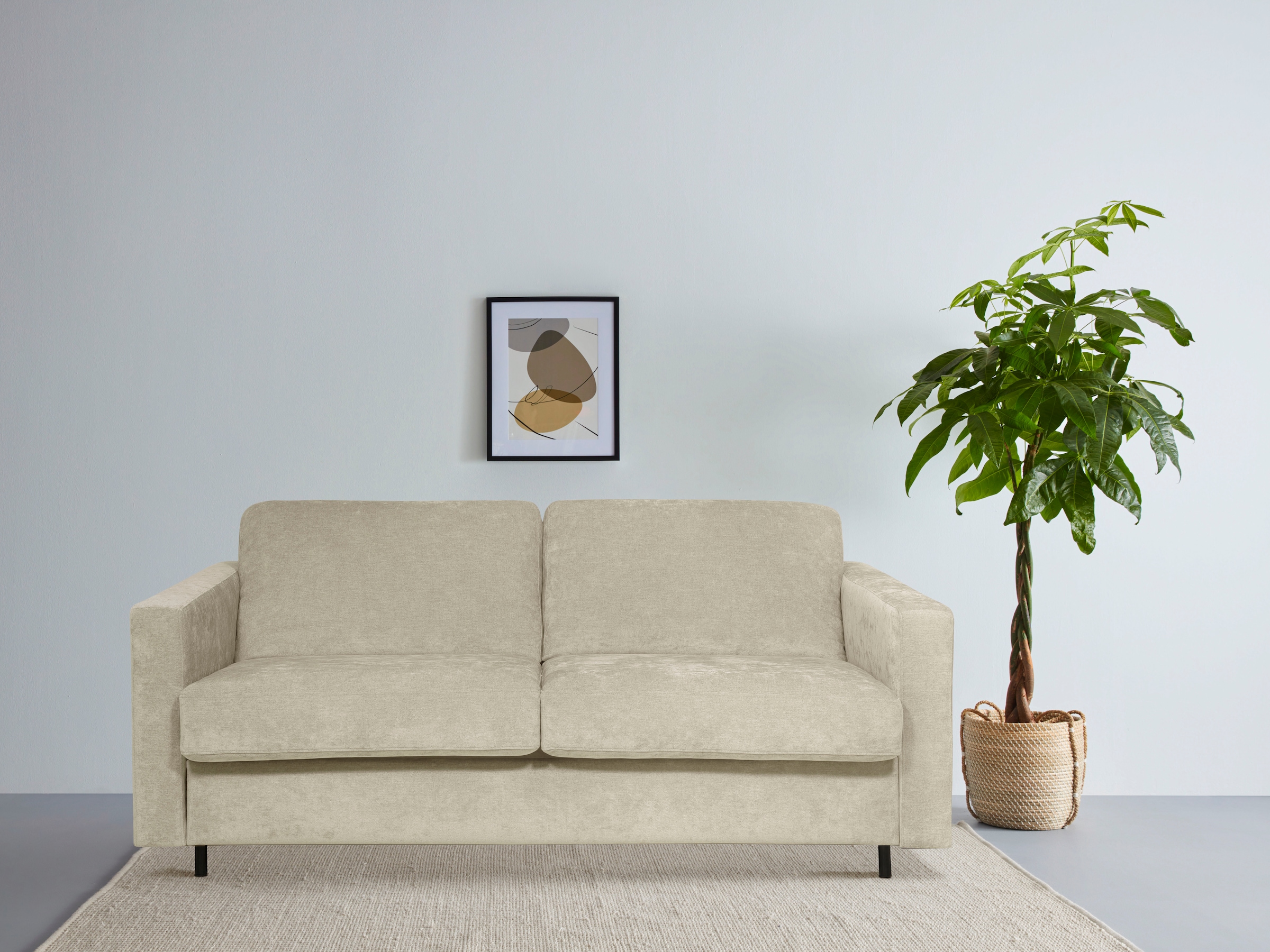 Image of Home affaire Schlafsofa "Virming" Dauerschlaf-Funktion mit Unterfederung und Matratze