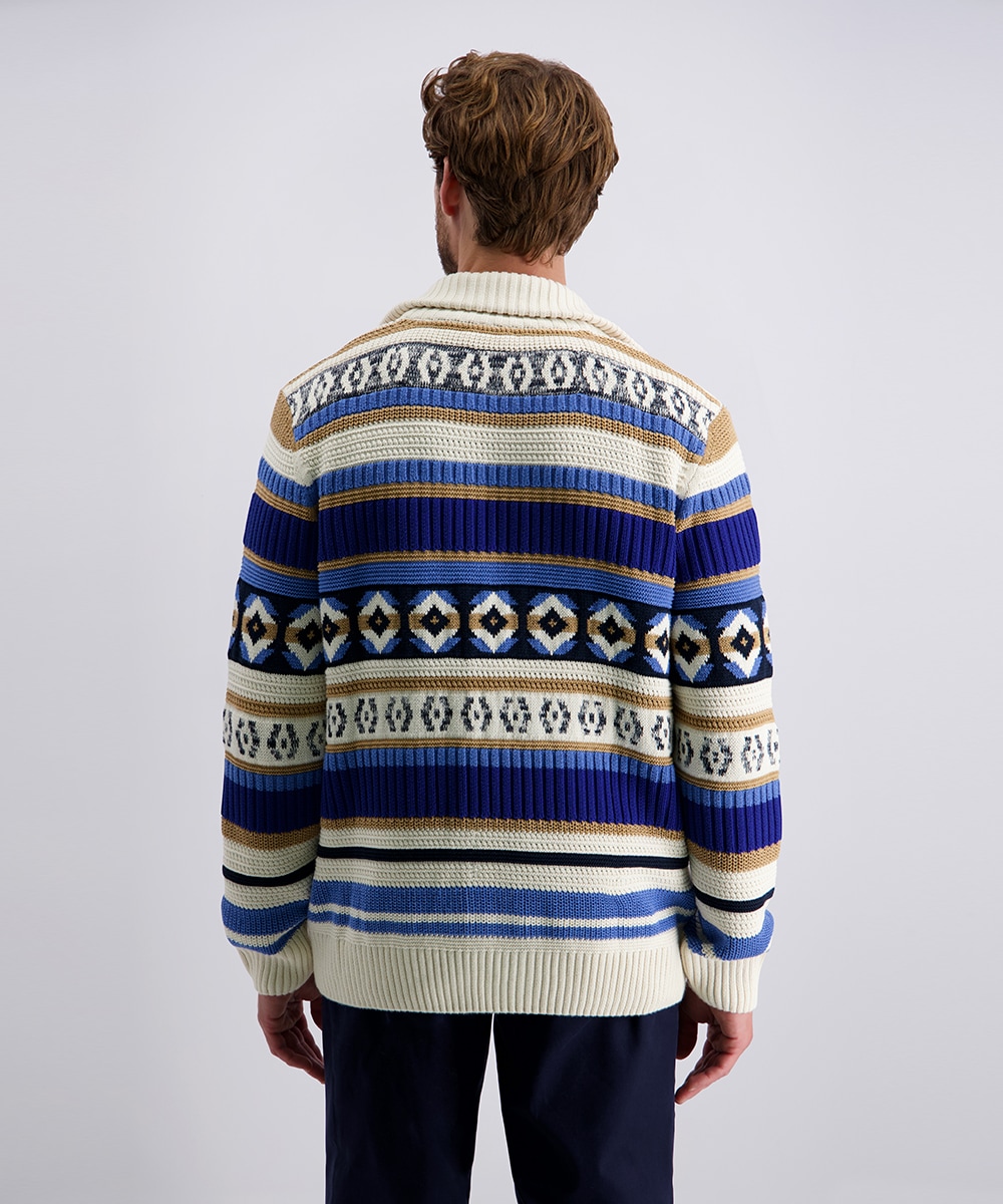 Pierre Cardin Veste en tricot mit Reissverschluss