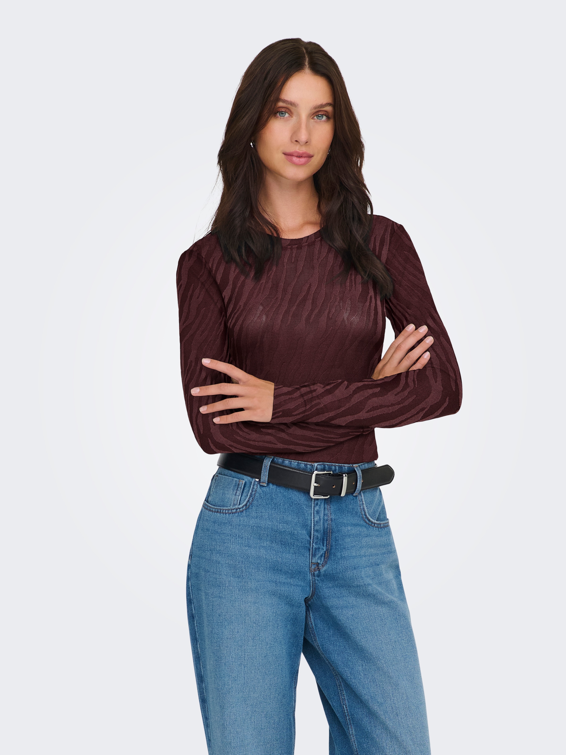 ONLY T-shirt à manches longues »ONLZELE L/S ROUNDNECK TOP JRS«