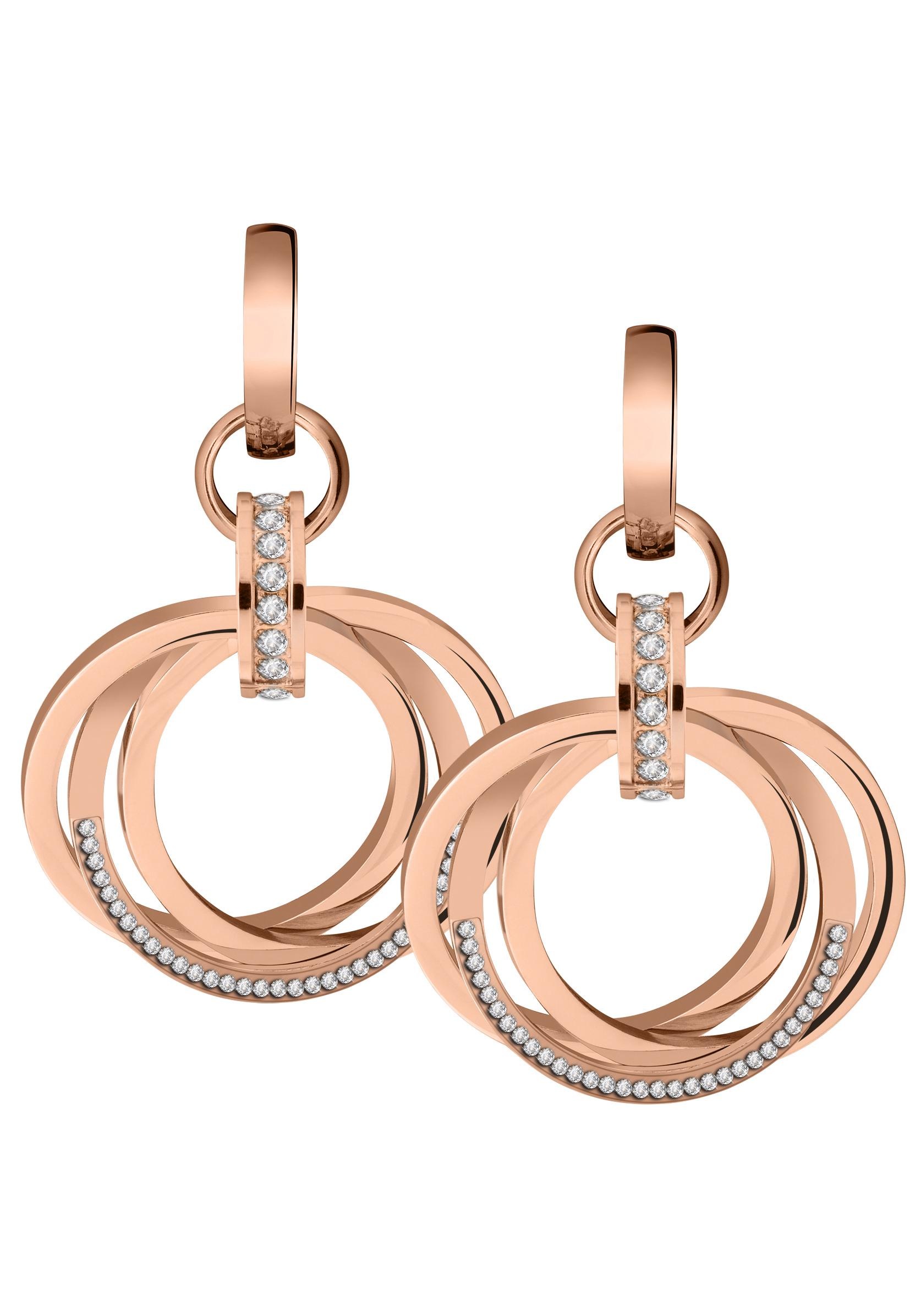 Paar Creolen »Patty rose, TJ064«