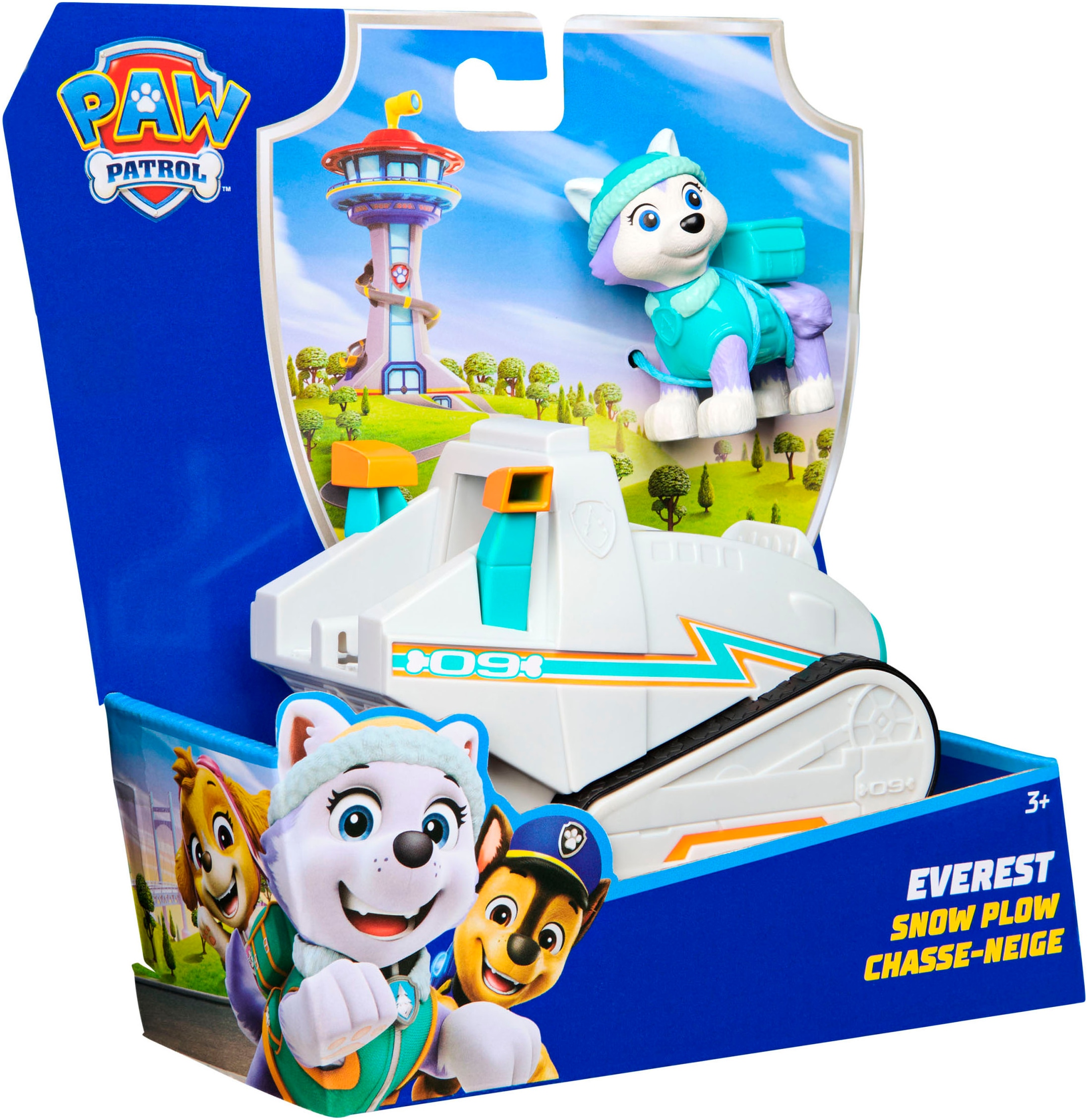 Spin Master Voiture-jouet »PAW Patrol, Sust. Basic Vehicle Everest« zum Teil aus recycelten Material