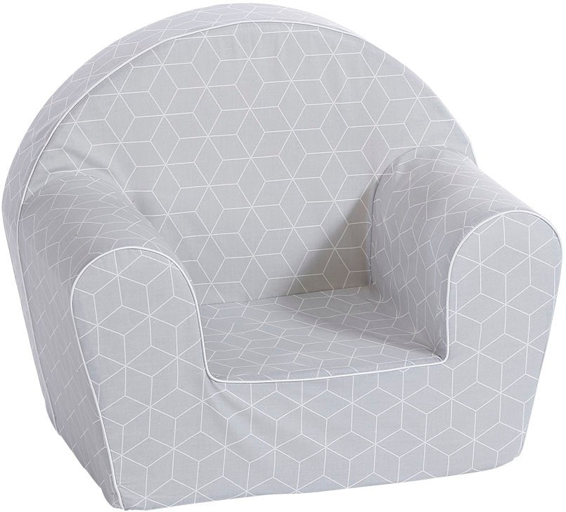 Commander Knorrtoys® Sessel »Geo Cube Grey«, für Kinder; Made in Europe  maintenant | Einzelsessel
