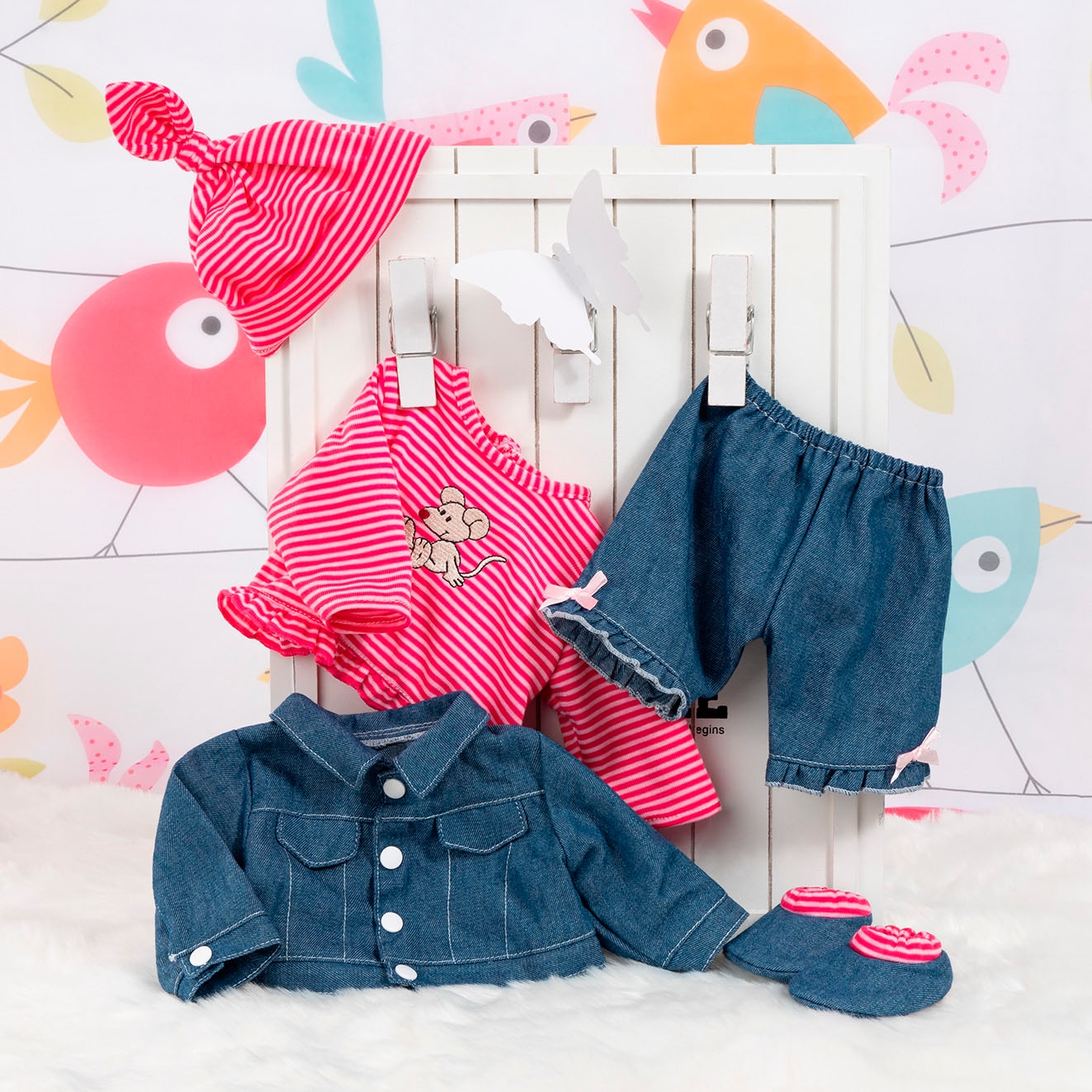 Bayer Puppenkleidung »Hose/Jacke 42- 46 cm«