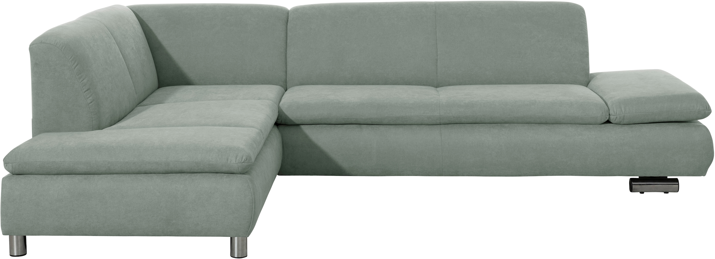 Max Winzer® Ecksofa »Toulouse modern und bequem, aktuelles Design, hoher Sitzkomfort«, mit klappbaren Armlehnen, Breite 271 cm