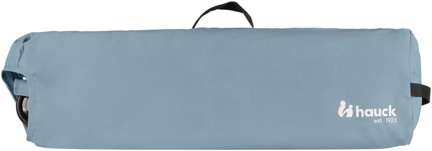 Hauck Lit de voyage pour bébé »Sleep N Play Go Plus, Dusty  Blue« mit integrierten Rädern; Vorderausstieg