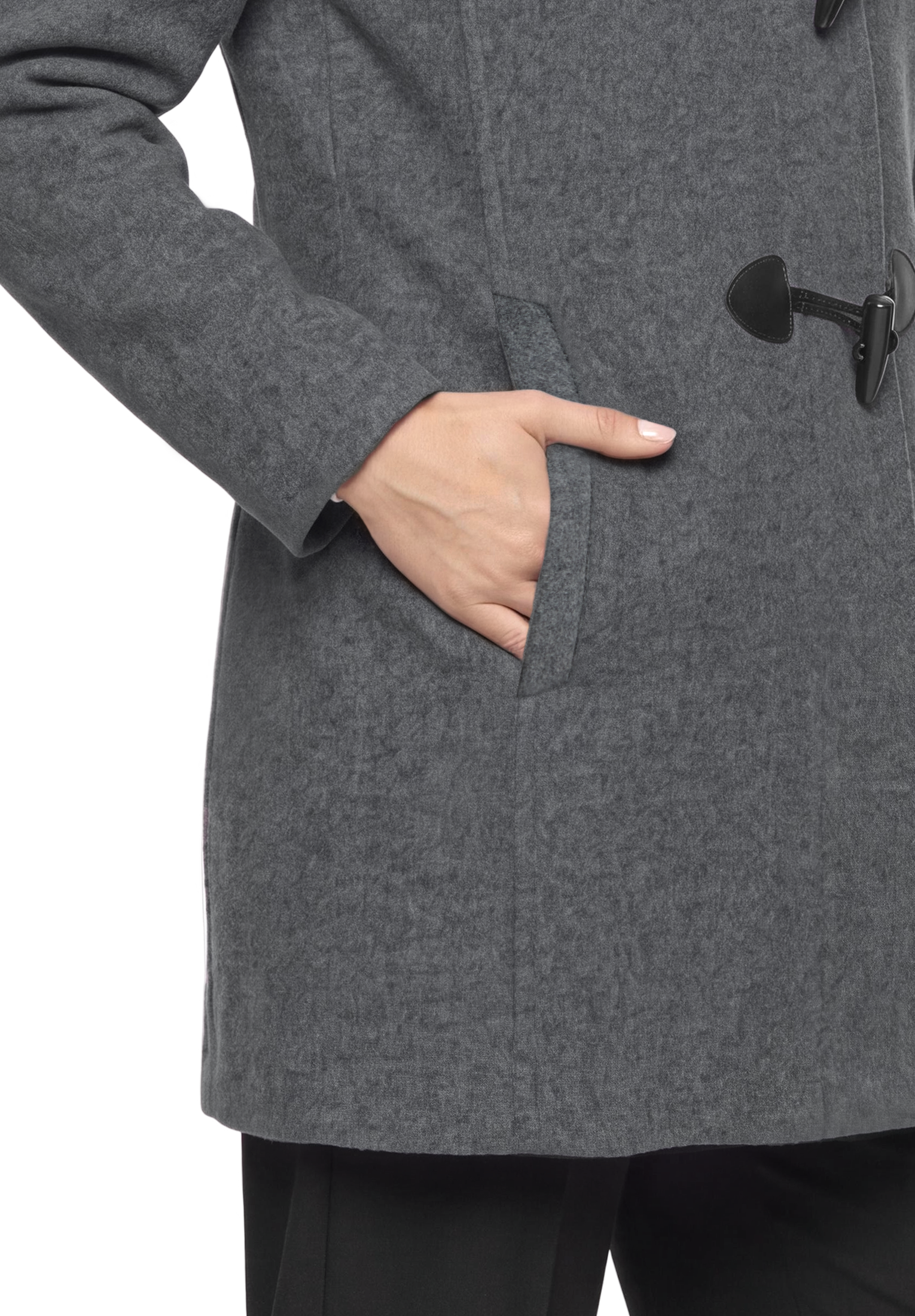 Gil Bret Dufflecoat Duffle-coat avec capuche en laine/cashmere