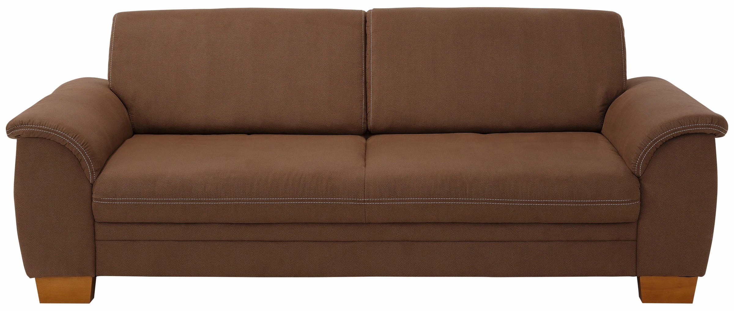 Image of Home affaire 3,5-Sitzer »Husum«, mit Sitztiefenverstellung, Kontrastnaht und Federkern bei Ackermann Versand Schweiz