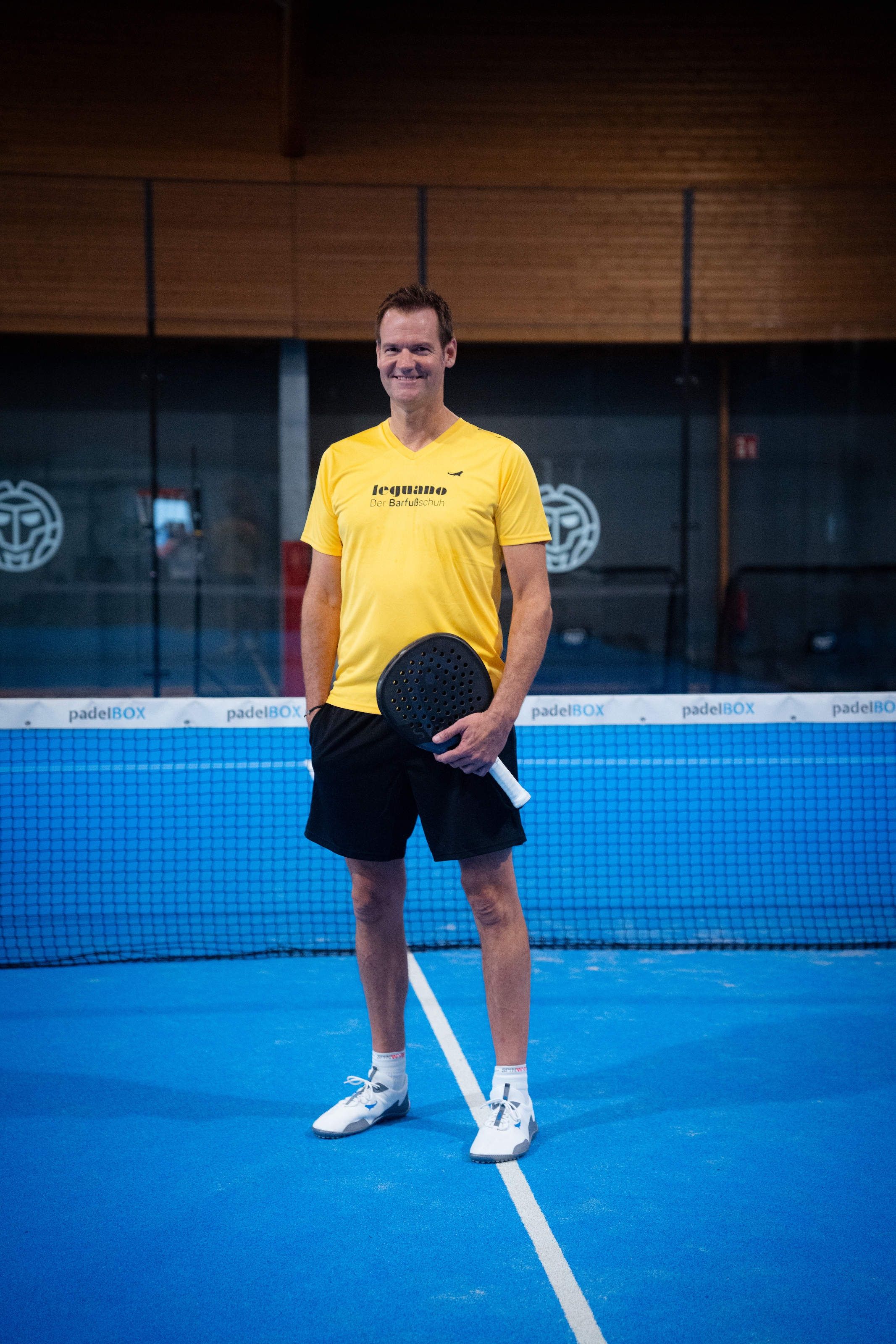 Leguano Chaussures pieds nus »SPINWYN PADEL«  Freizeitschuh, Halbschuh, Schnürschuh für Maschinenwäsche geeignet