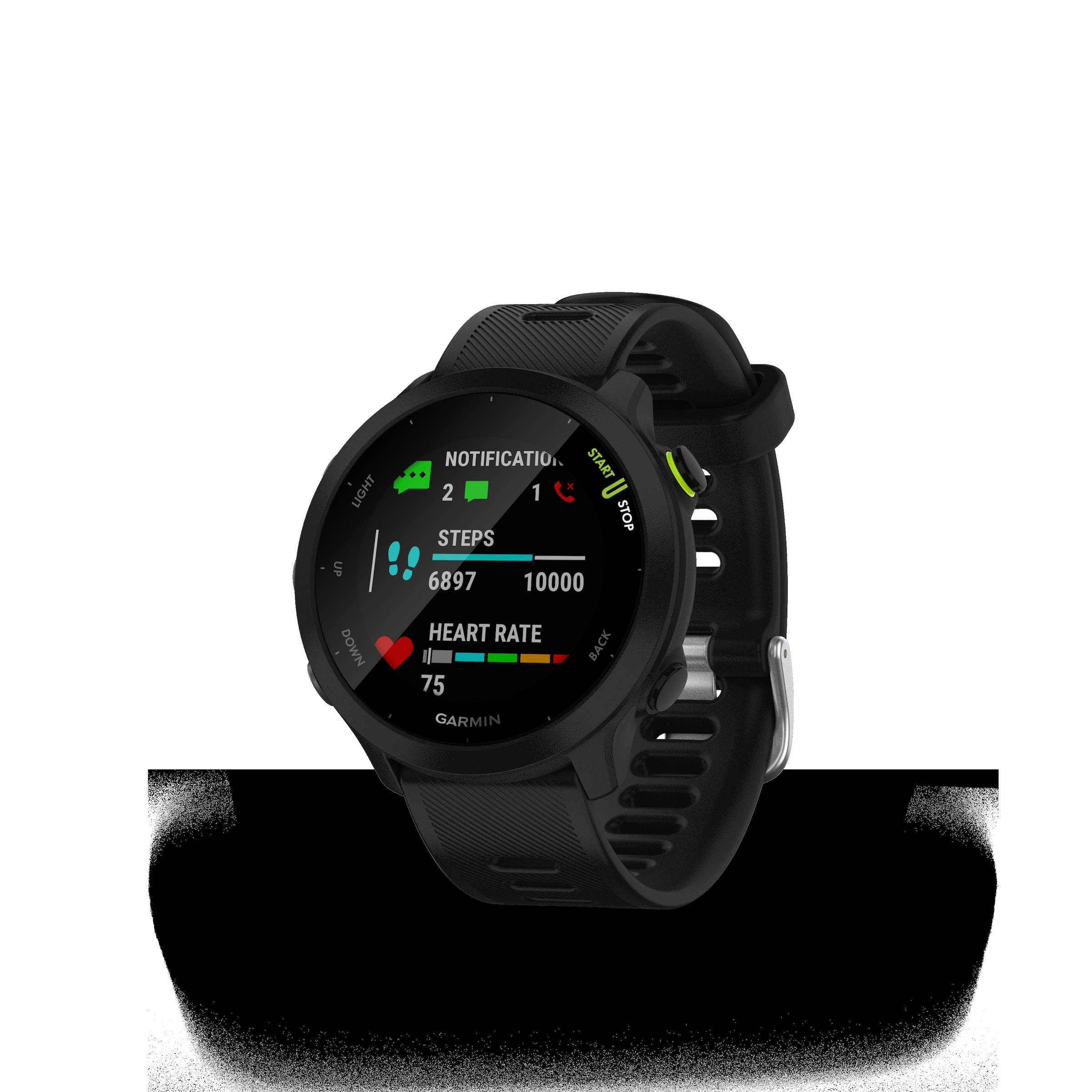 Garmin Smartwatch »FORERUNNER 55 Multisport-«, (2,64 cm / 1,04 Zoll), Garmin, GPS-Laufuhr