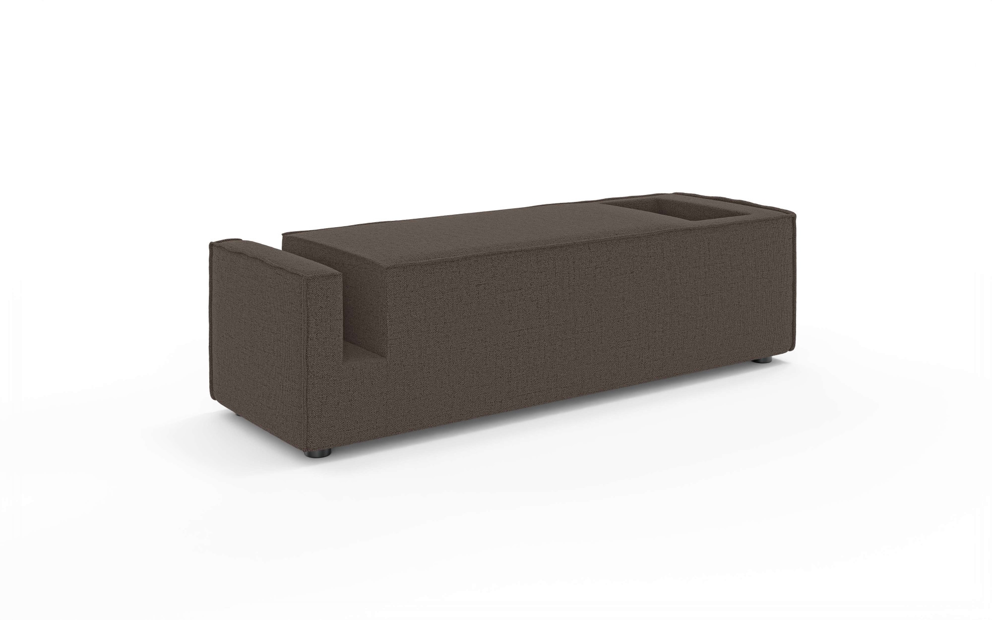INOSIGN Sofaelement »HAILY Tisch XL für das Modulsofa, extra tief, Masse B/T/H: 45/130/37 cm«, als Modul oder separat verwendbar, mit Steckfach und Ablagefläche