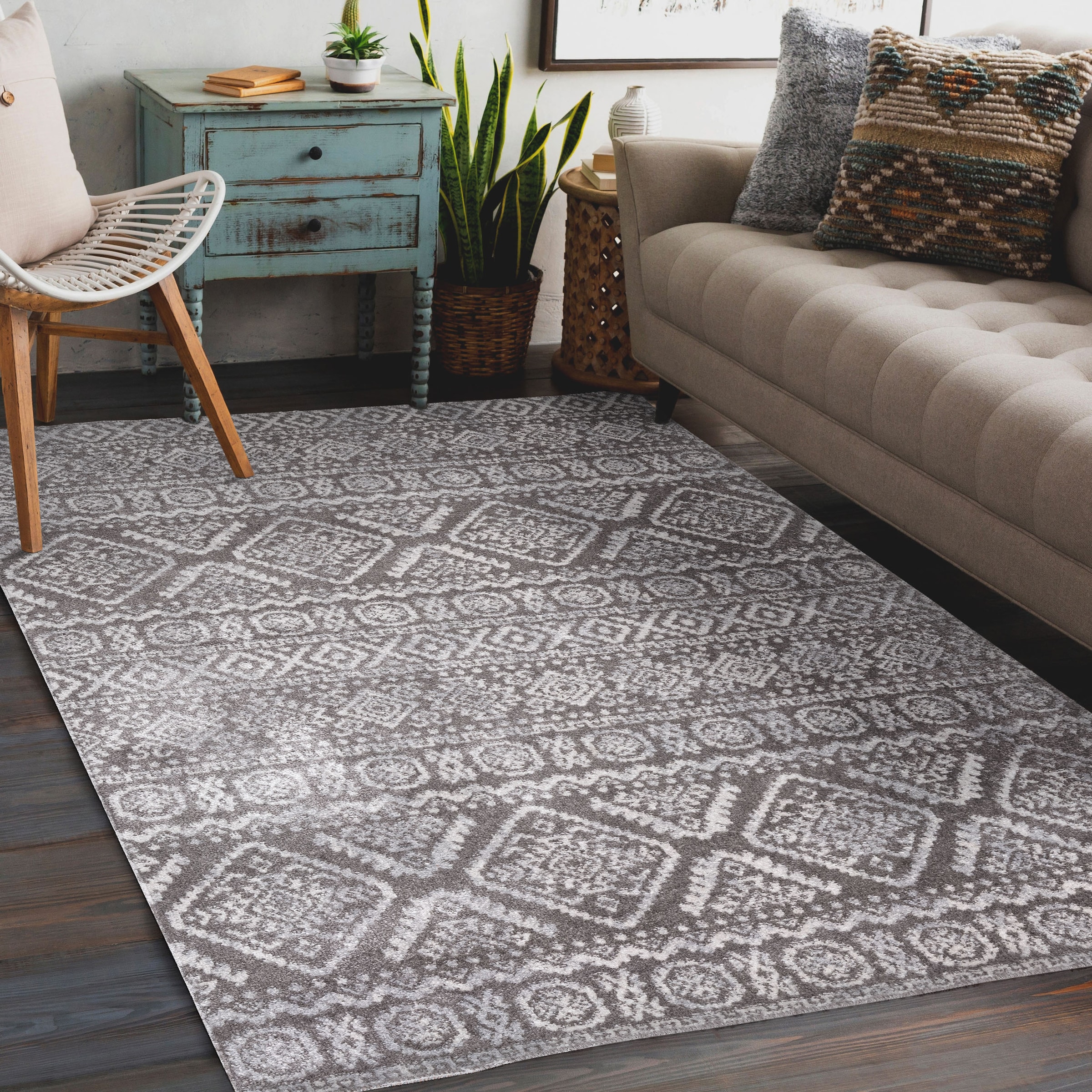 Sehrazat Teppich »ANTIK 6020«, rechteckig, 6 mm Höhe, Wohnzimmer, Kurzflor in Orient-Optik