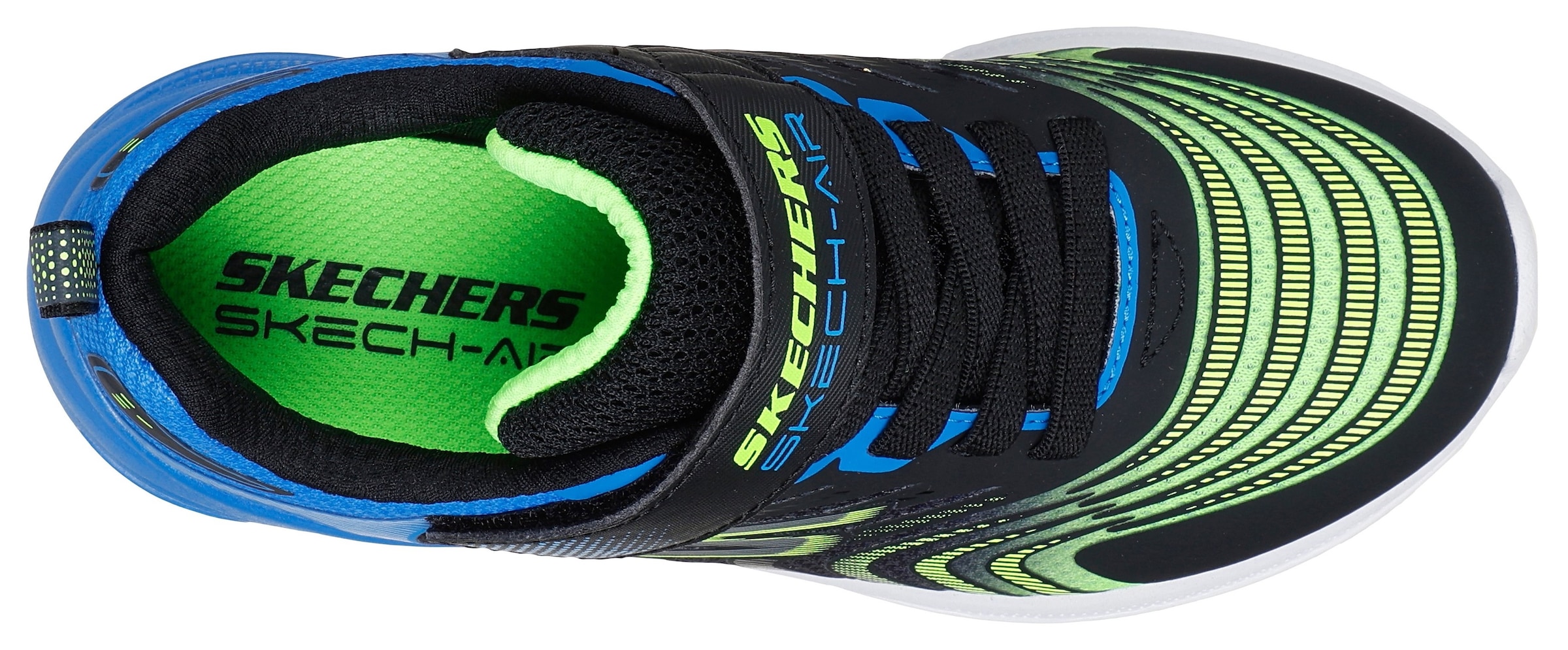 Skechers Sneaker »MICROSPEC MAX ADVANCE«  , Freizeitschuh mit Klettverschluss, Grössenschablone zum Download