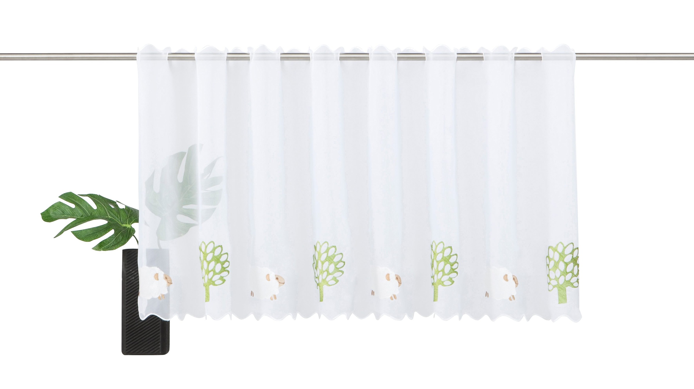 Image of Gerster Scheibengardine »Schäfchen«, (1 St.), HxB: 50x150 bei Ackermann Versand Schweiz