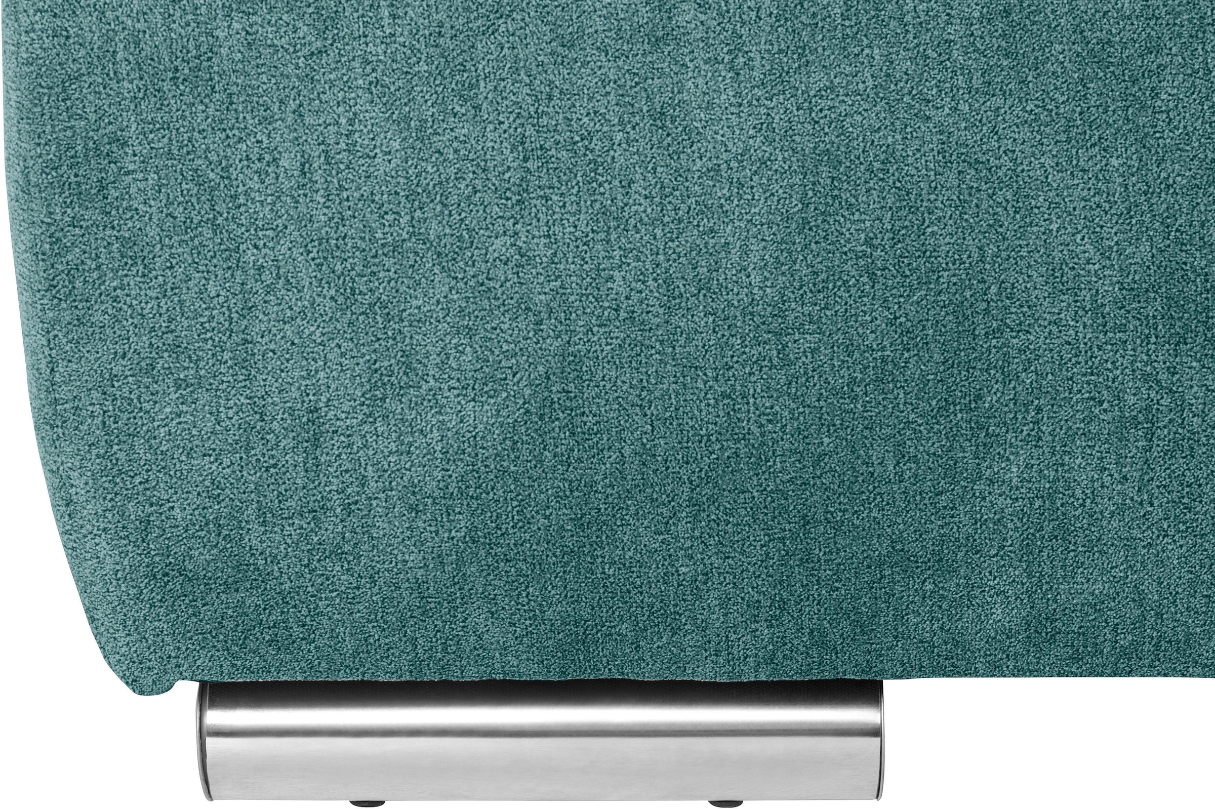 DOMO collection Ecksofa »Mona L-Form«, wahlweise mit Bett- und Armlehnfunktion