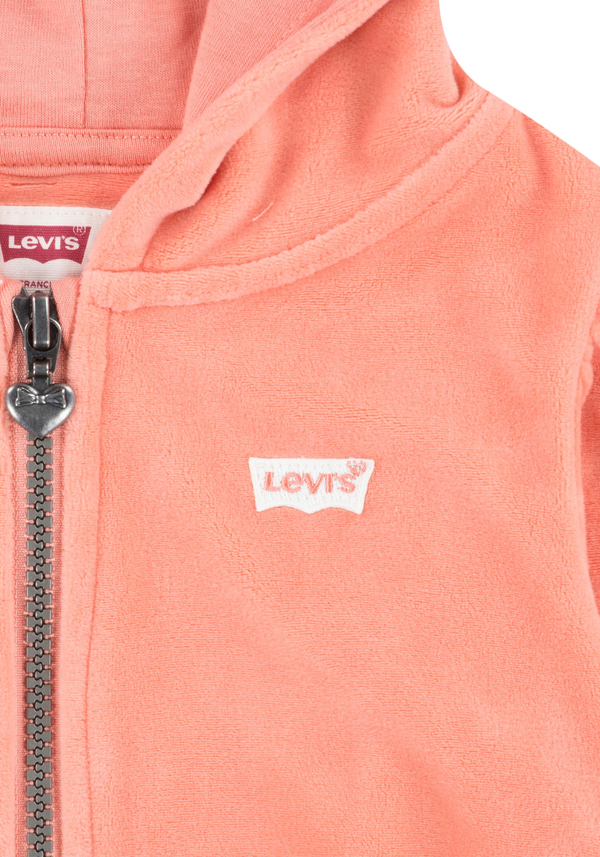 Levi's® Kids Shirt & Hose »DENIM PANT AND FULL ZIP SET«, (3 tlg.), for BABYS