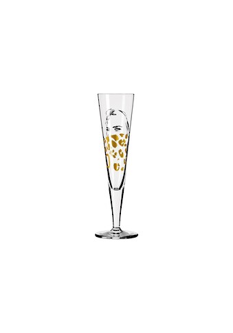 Champagnerglas »Goldfarbennacht«, (1 tlg.)