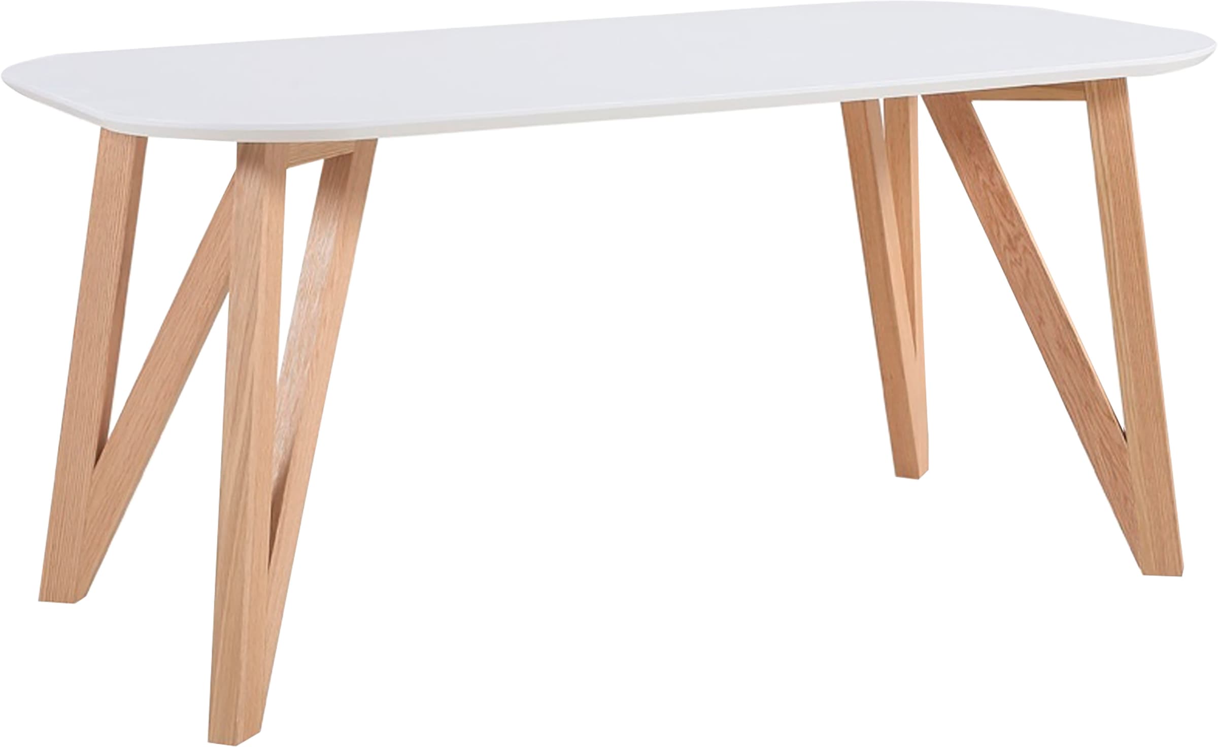 Image of SalesFever Essgruppe "Växjö - Familienfreundlicher Esstisch inkl. Stühle" Set, 5 Stk. tlg. bestehend aus 4 modernen Polsterstühlen und einem 180 cm breitem Tisch