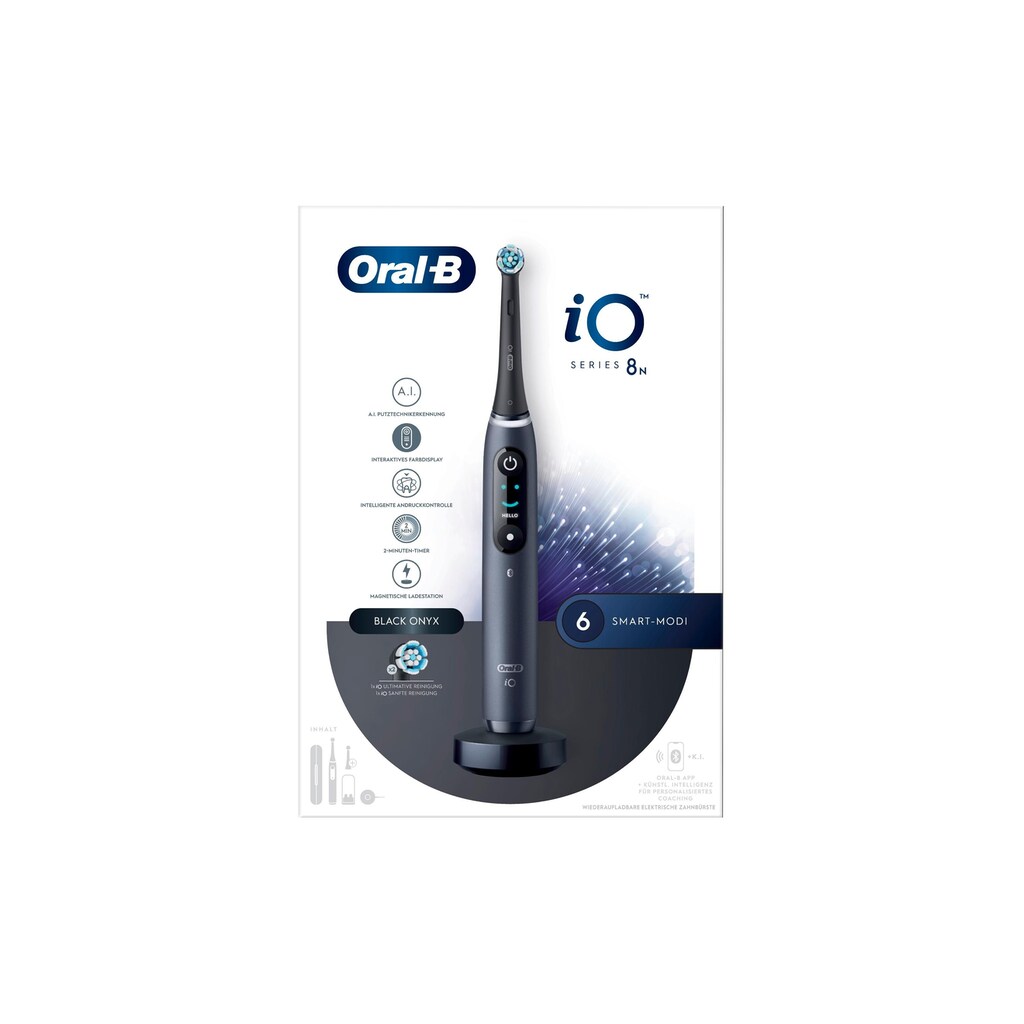 Oral-B Elektrische Zahnbürste »iO Series 8N Black Onyx«