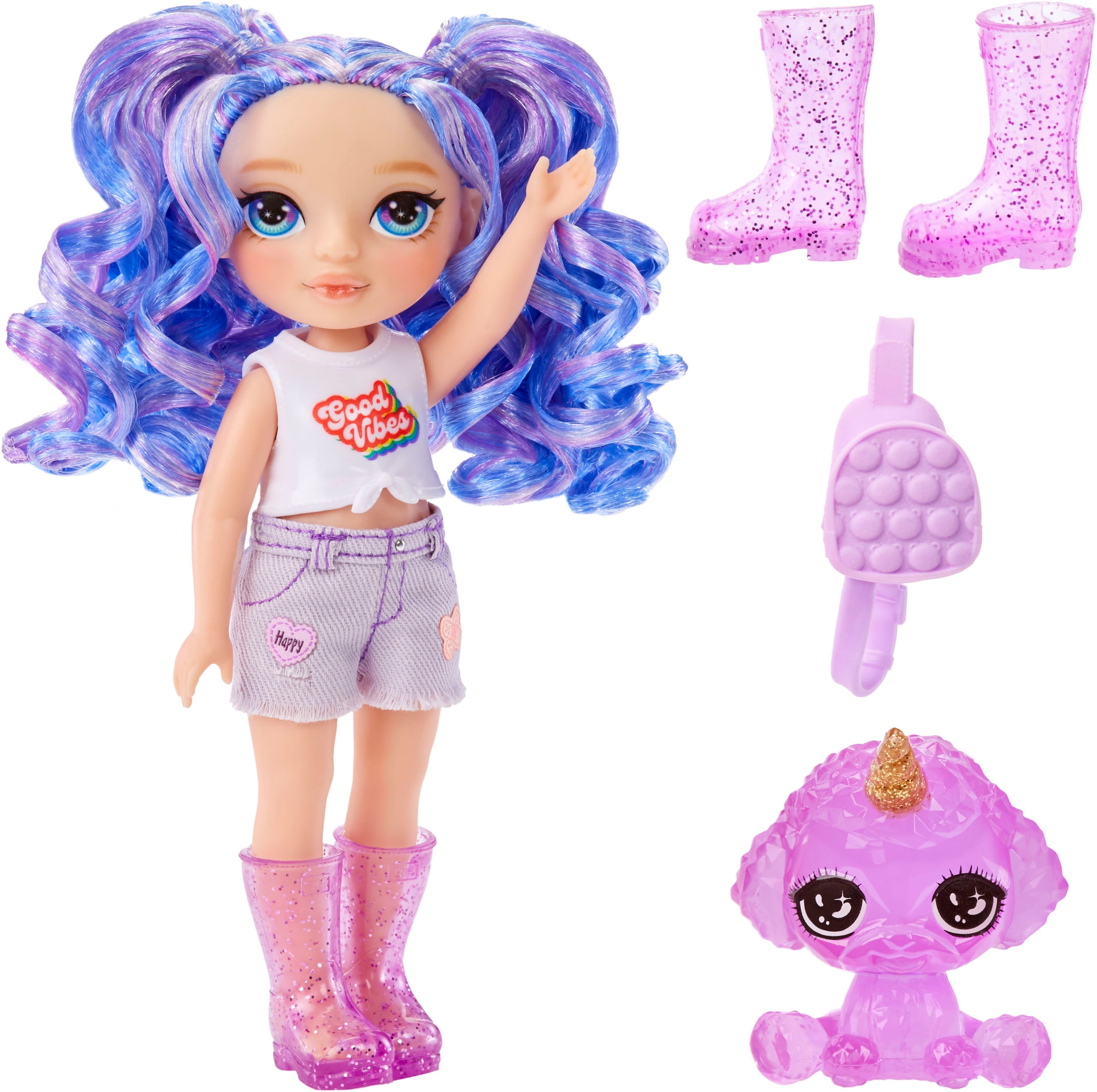 RAINBOW HIGH Poupée à habiller »Rainbow High Littles Dolls - Amethyst (Purple)«