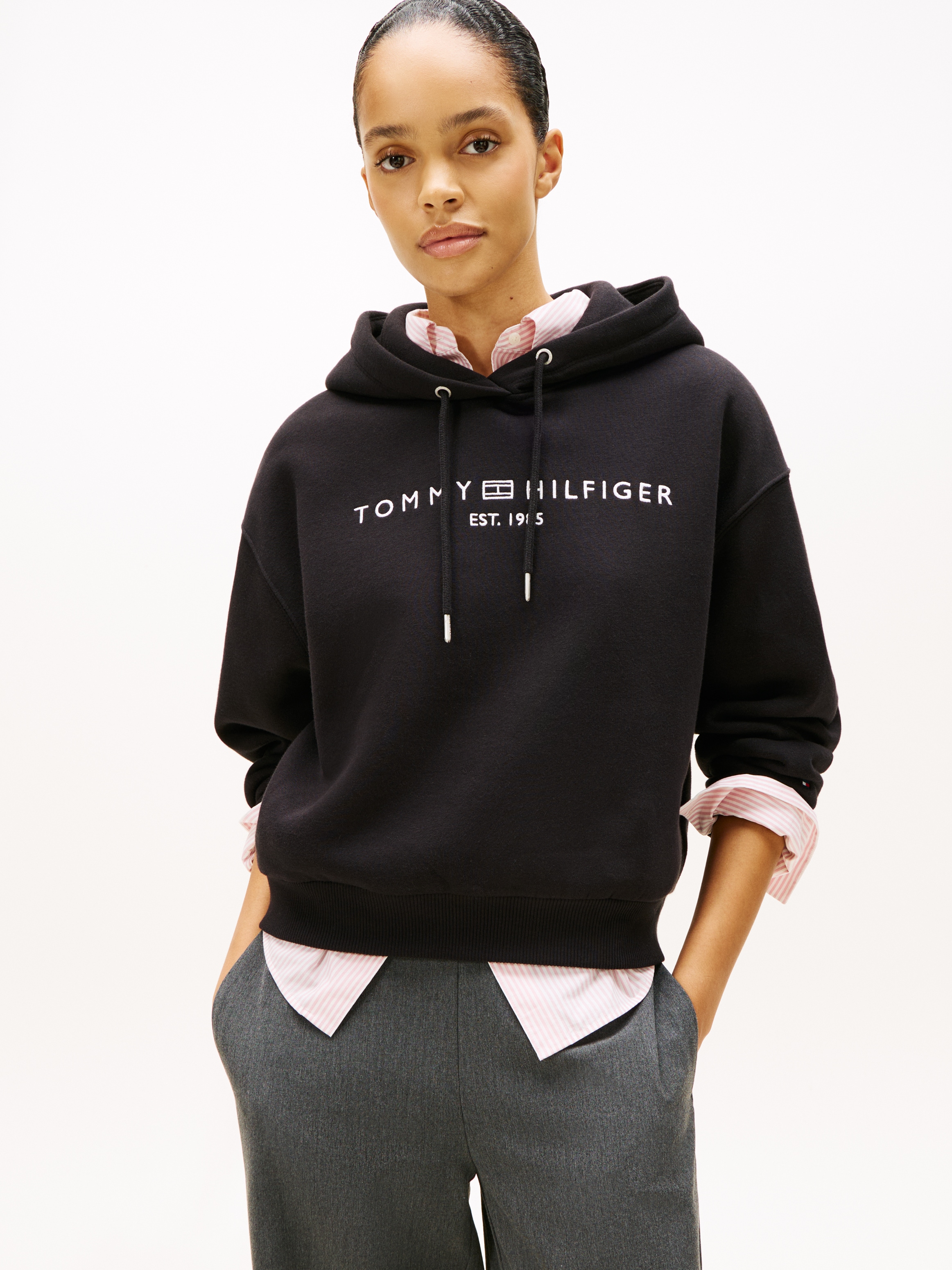 Tommy Hilfiger Sweat à capuche »CORP LOGO MDRN HOODIE«
