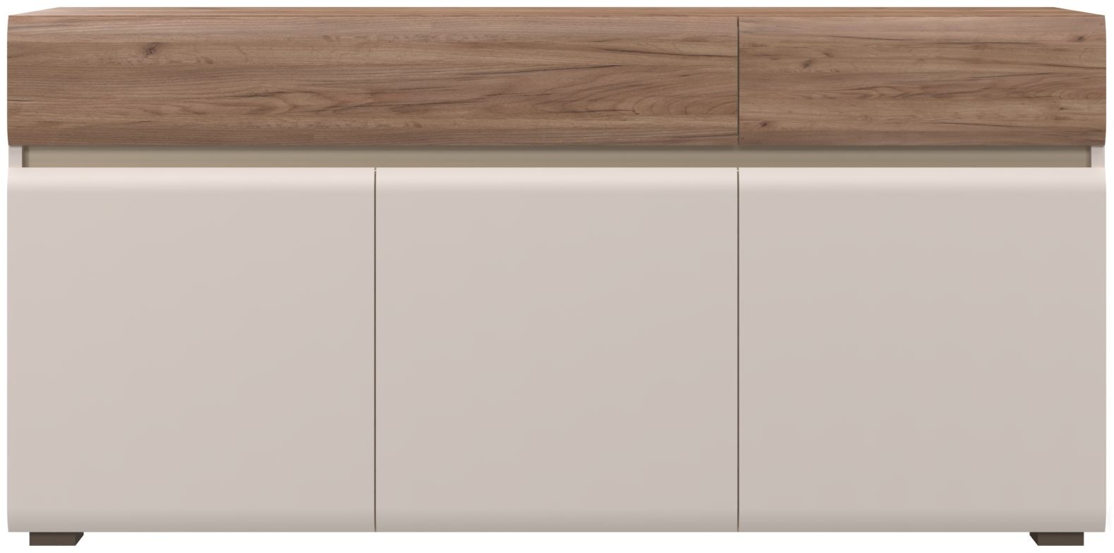 Image of GOODproduct Sideboard "Invictus, Kommode Breite 118 bzw.176 cm, T/H:45/85cm" Soft-Close Funktion, höhenverstellbare Füsse, 2trg., mit 1 Schublade, moderne grifflose Optik, FSC-zertifiziert