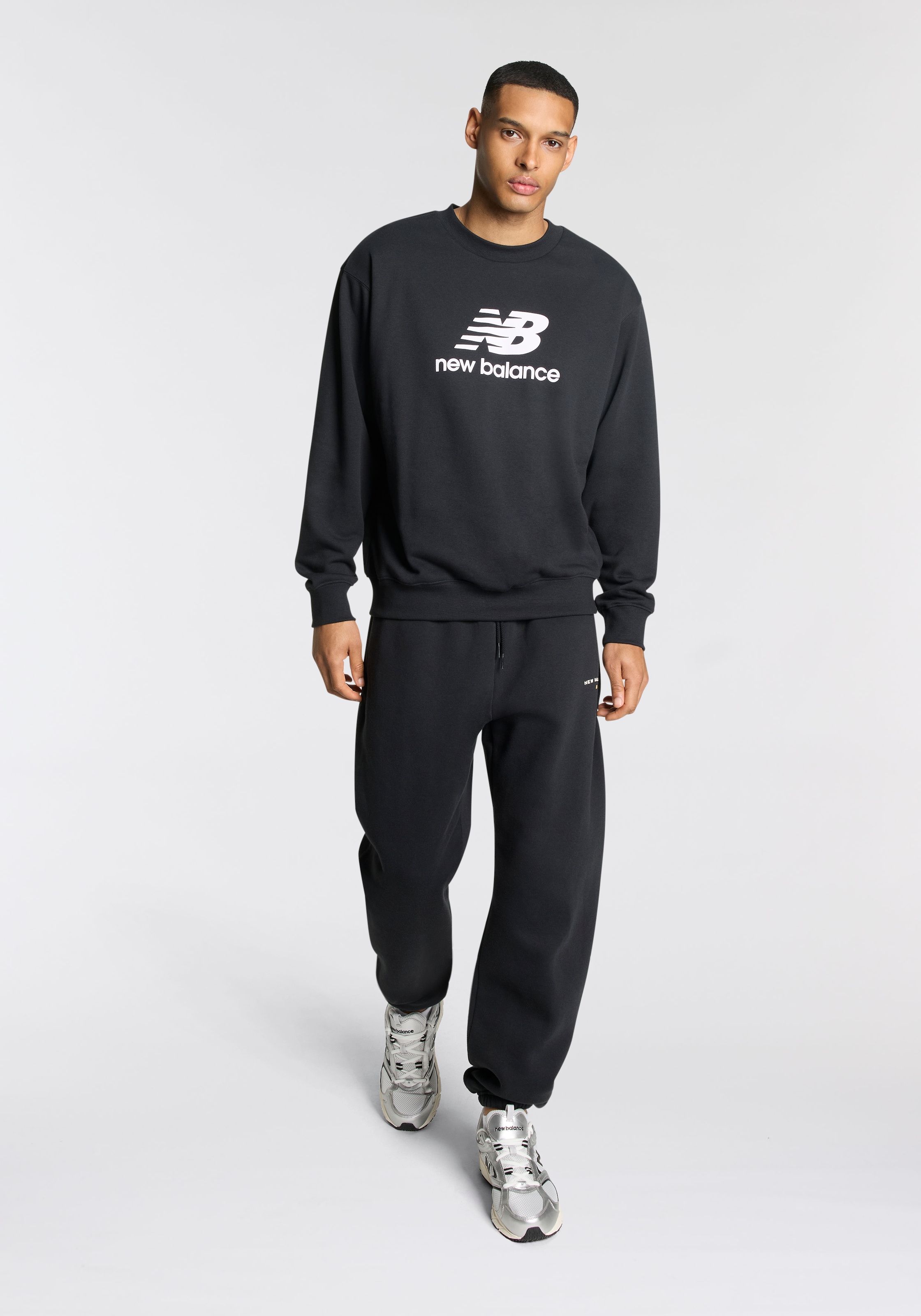 New Balance Sweatshirt »Sport Essentials French Terry Logo Crew«
