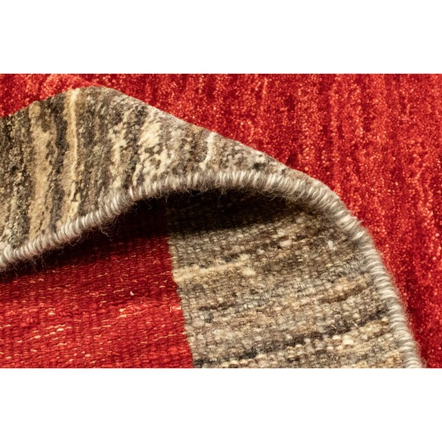 morgenland Wollteppich »Gabbeh Teppich handgeknüpft rot«, rechteckig,  handgeknüpft kaufen