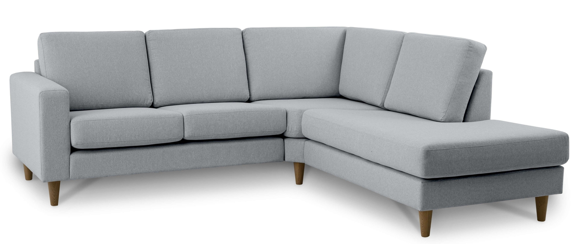 andas Ecksofa »Tvinno«, im skandinavischen Stil, L-Form, mit Massivholzfüssen, Breite 230 cm