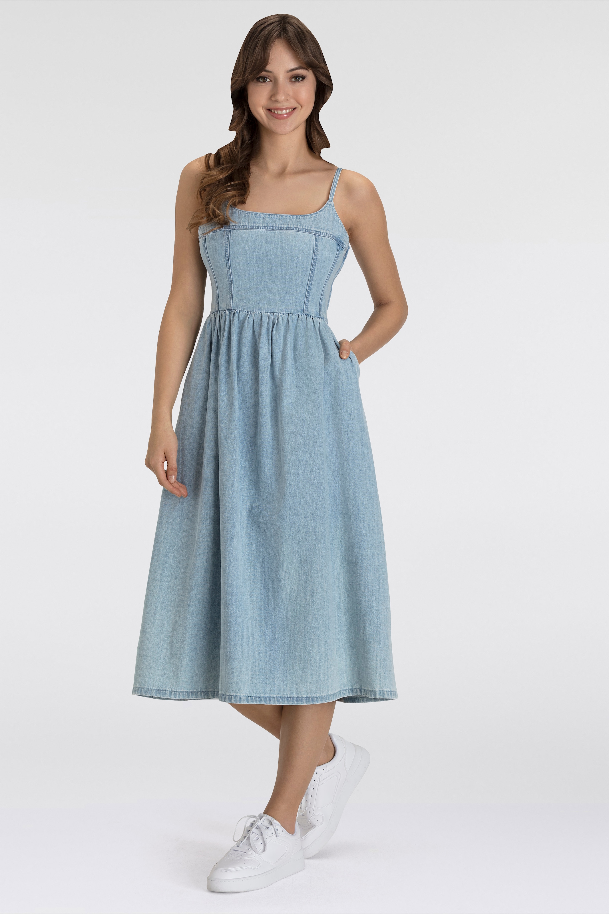 Levi's® Spaghettikleid »ALESSIE BUSTIER DRESS«, mit verstellbaren Trägern