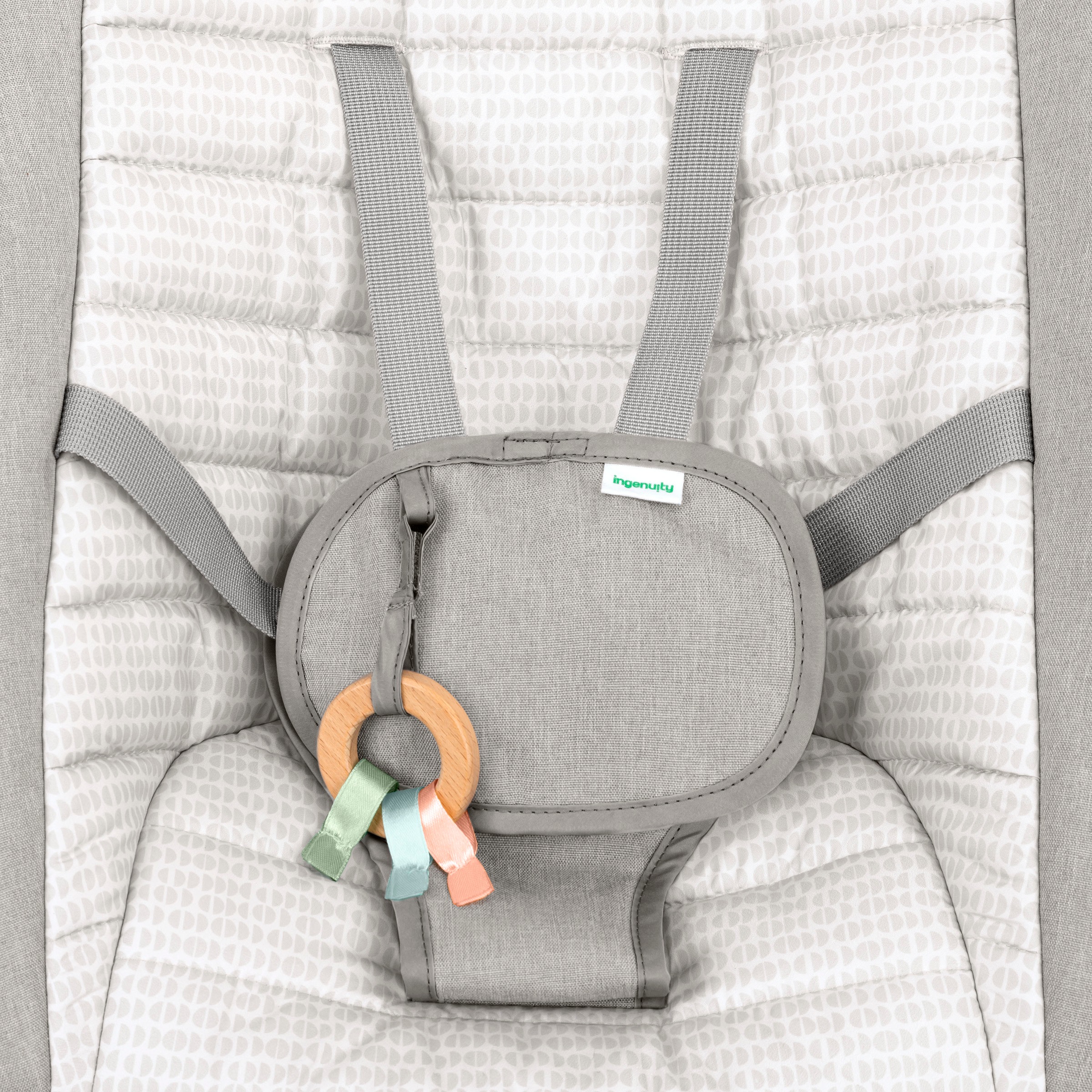 ingenuity Babywippe »Keep InMotion Automatic Rocking Seat - Soulful Skies« mit Sound-Effekt