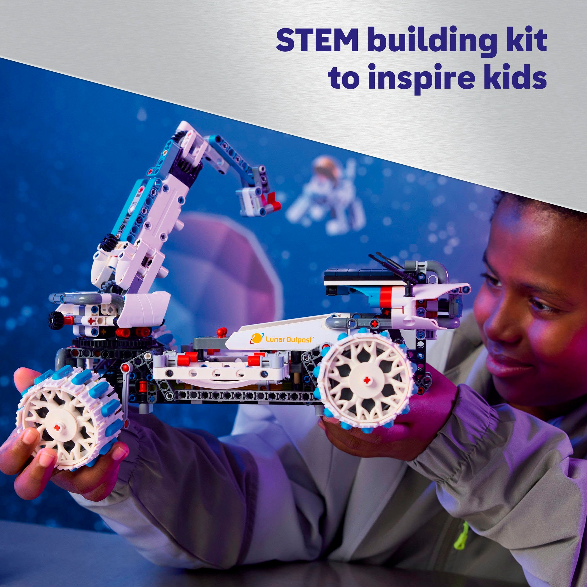 LEGO® Pions de construction »Lunar Outpost Mondrover-Raumfahrzeug (42211), LEGO Technic« Made in Europe