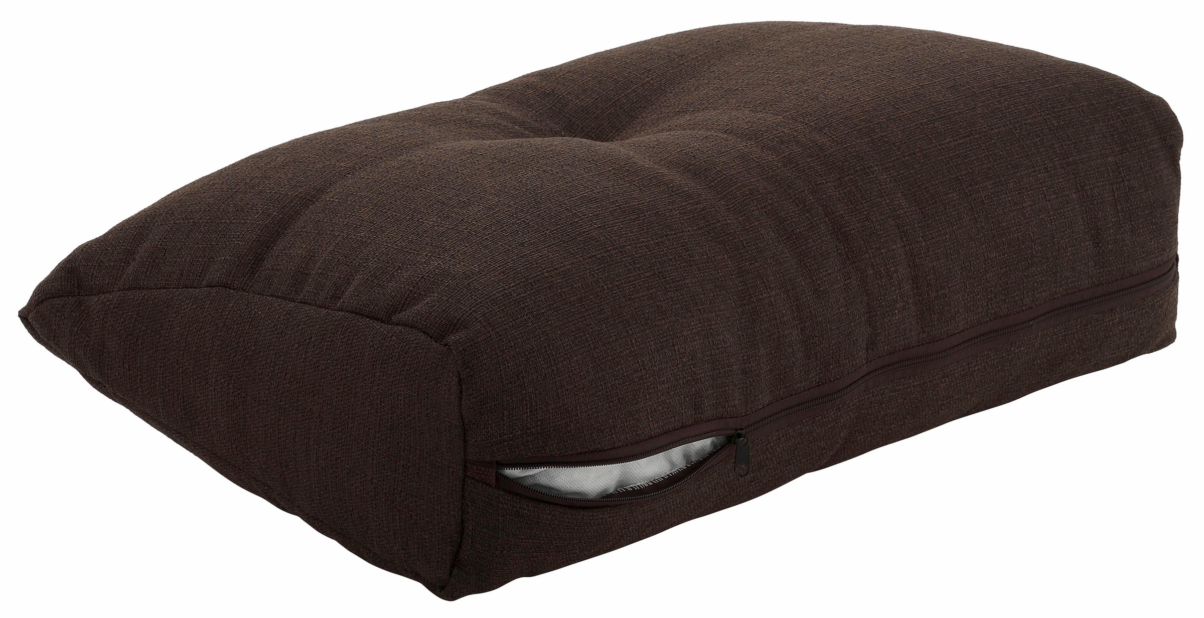 Home affaire Ecksofa »Viborg L-Form« mit Regal in der Armlehne, wahlweise mit Bettfunktion