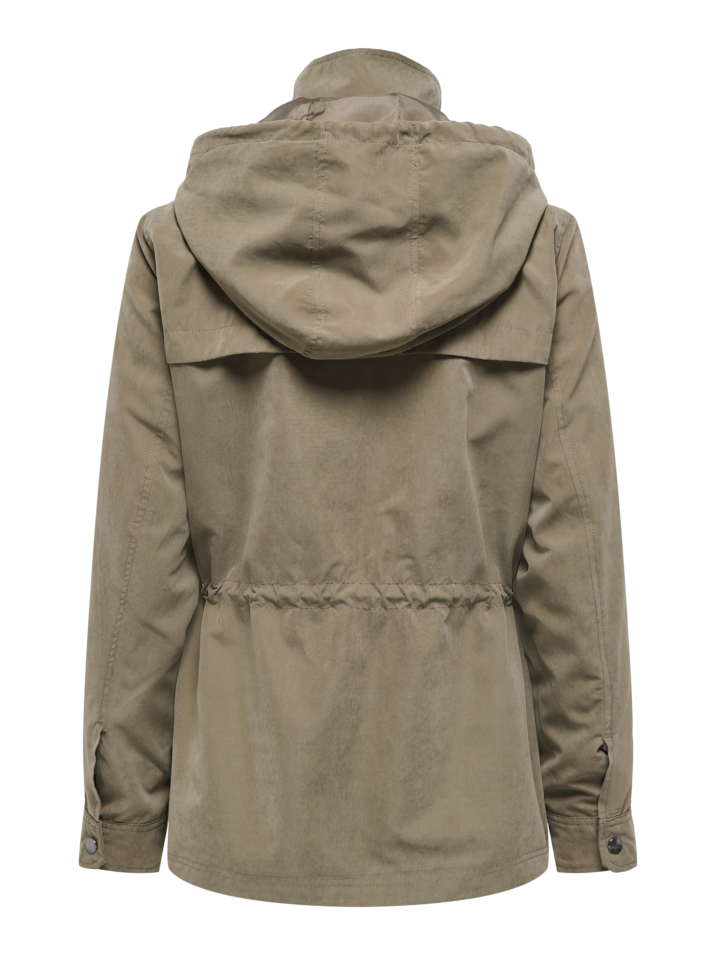 ONLY Parka »ONLNEWSTARLINE SPRING JACKET CC OTW« mit Kapuze mit durchgehendem und verdecktem Reissverschluss