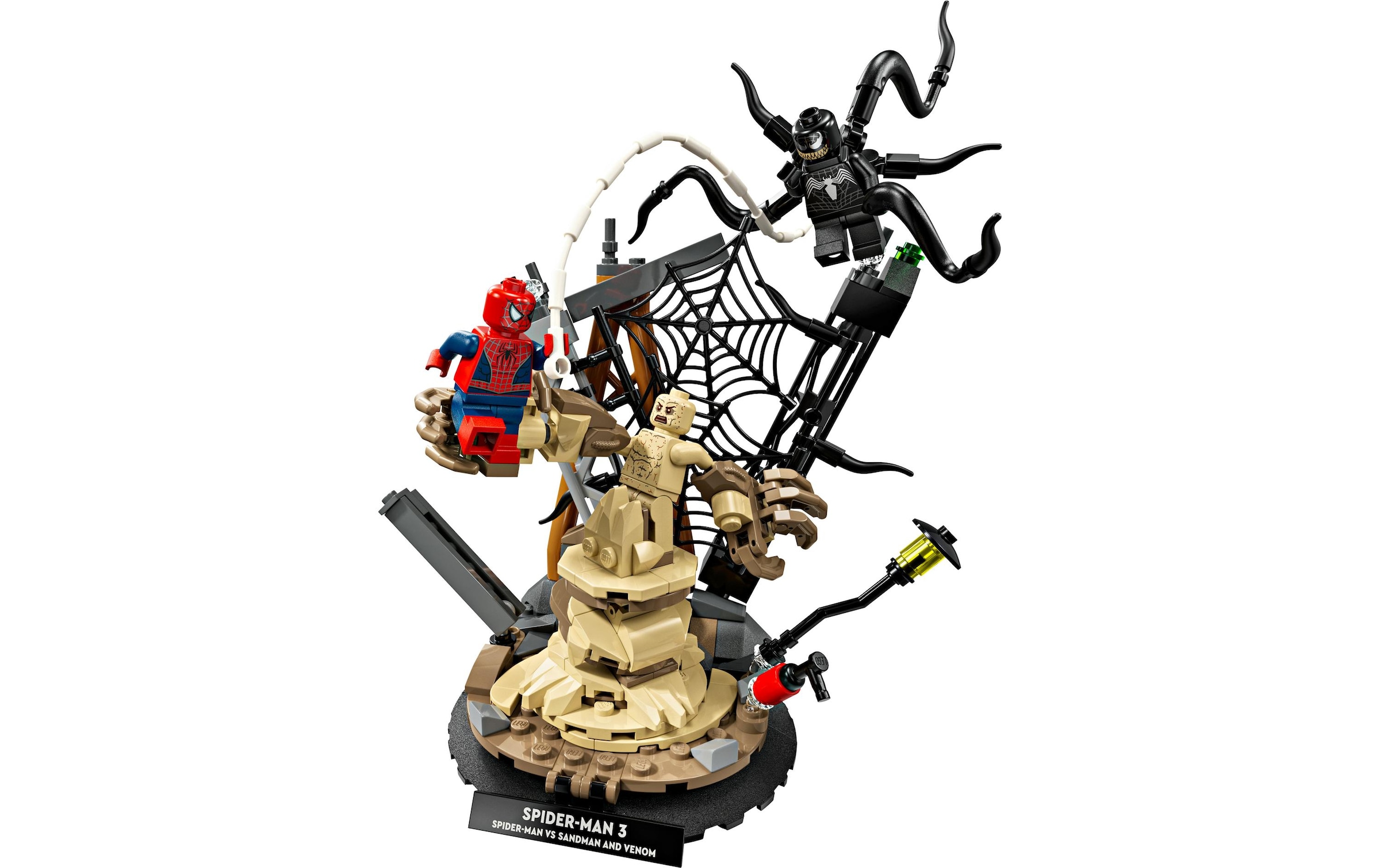 LEGO® Konstruktionsspielsteine »Marvel Grosser Showdown: Spider-Man vs. Sandman 76334«