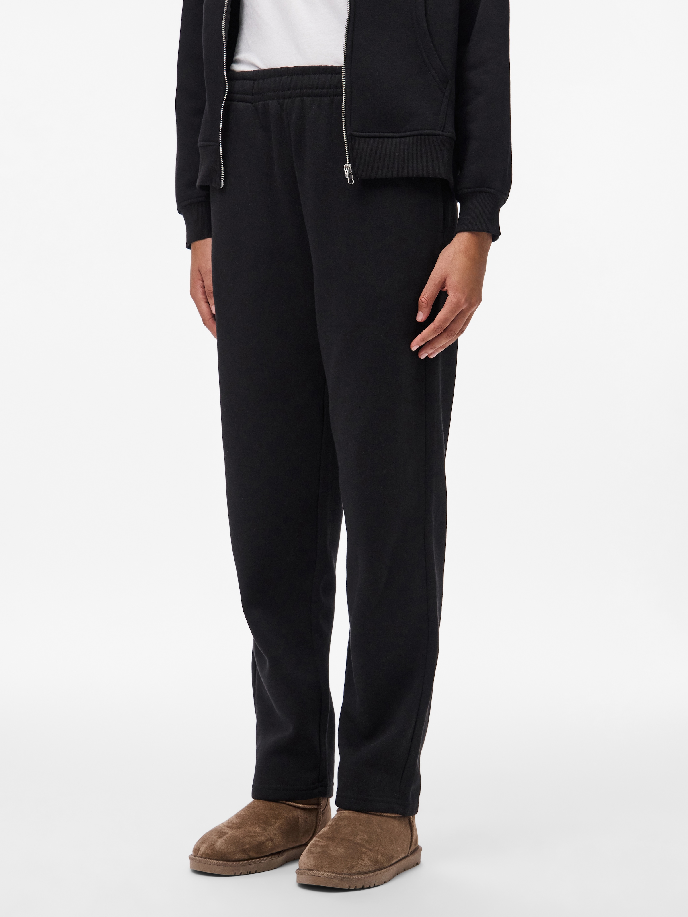 pieces Sweathose »PCCHILLI HW STRAIGHT SWEAT PANTS NOOS BC«  Baumwollmischung, straight fit