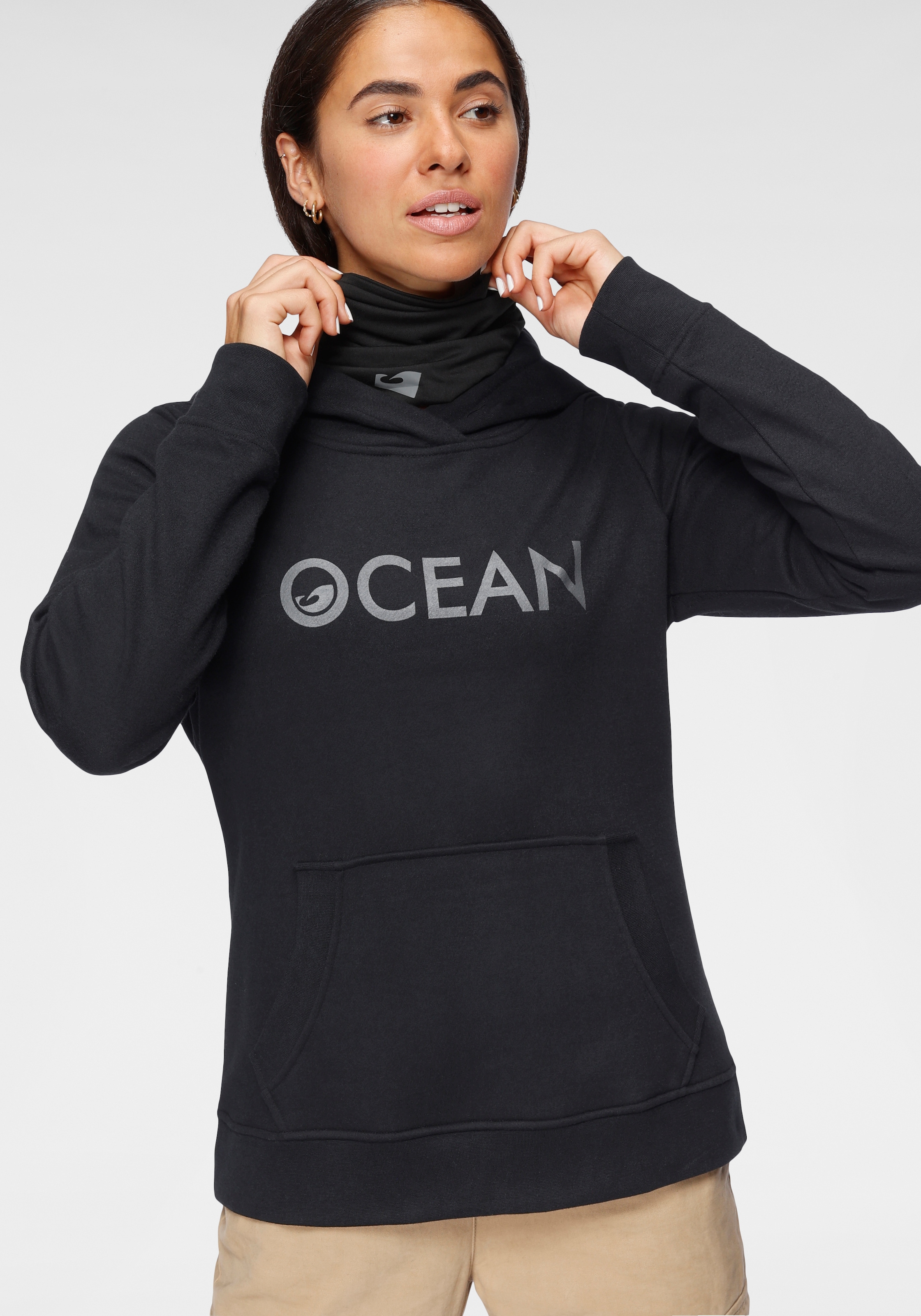 Ocean Sportswear Kapuzensweatshirt »mit Multifunktionaler Tube Schal«