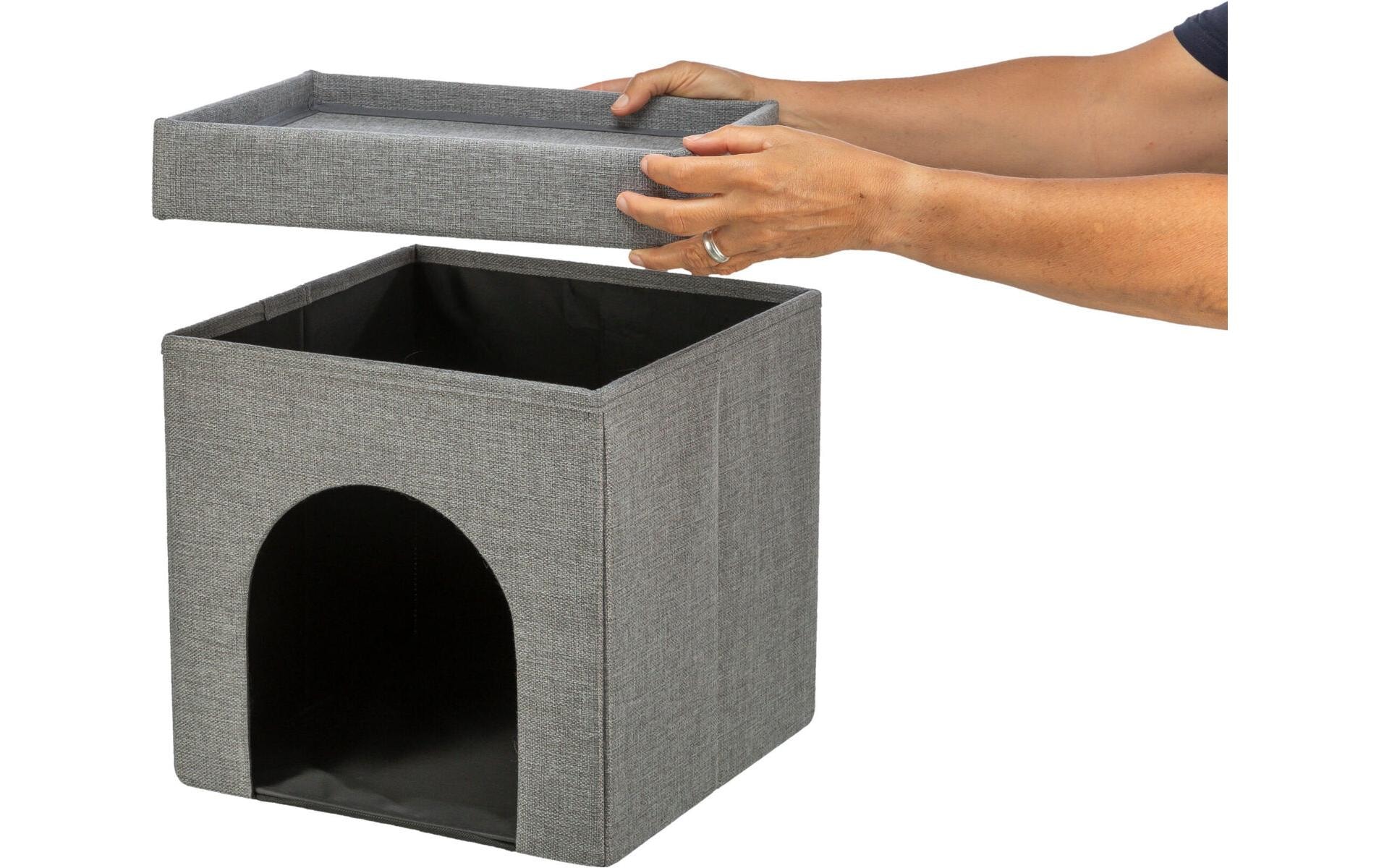 TRIXIE Lit pour animal »Rückzugsort Kimy 76 x 72 x 37 cm« Polyester