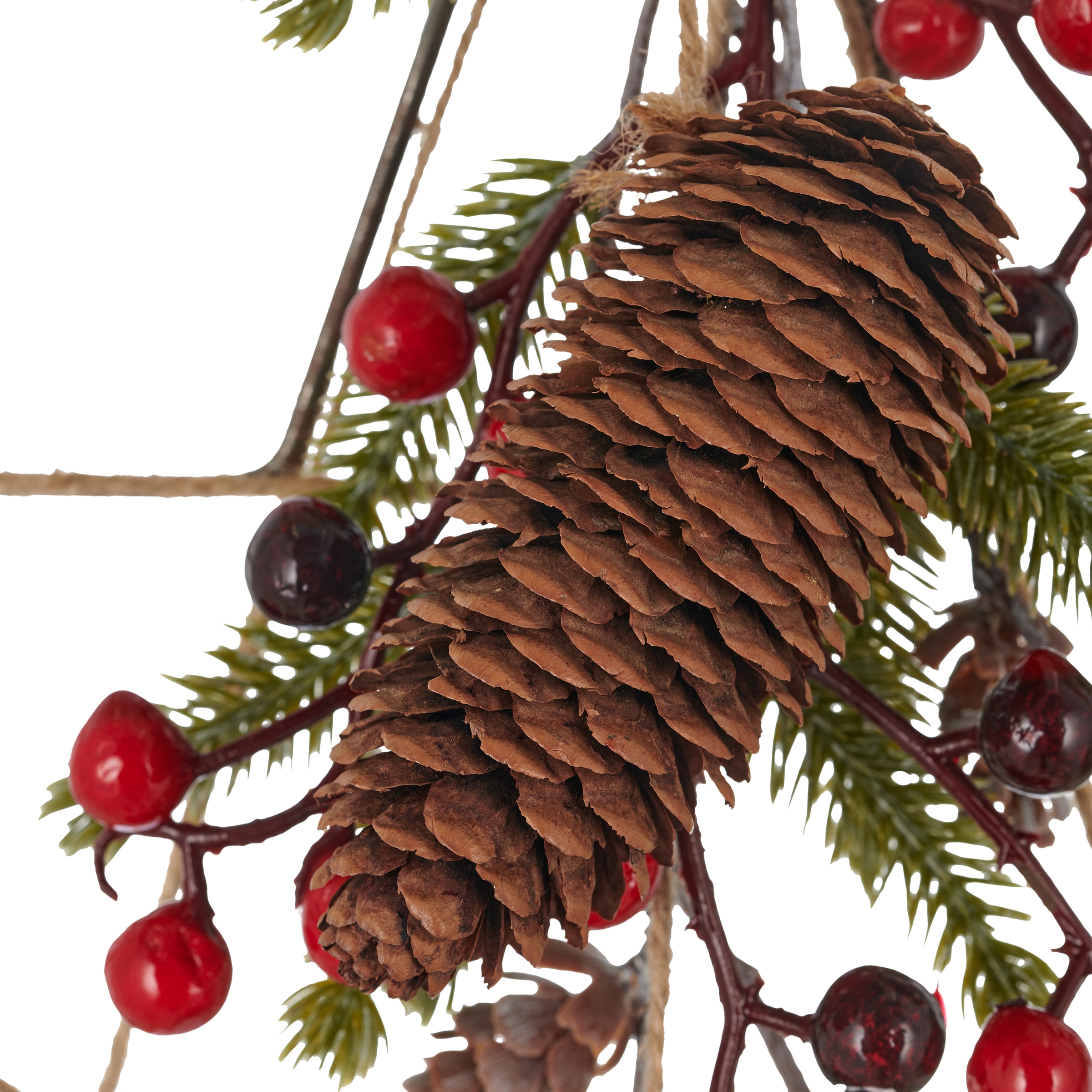 Creativ green Winterliche Kunstpflanze »Sternhänger« mit niedlichen Details