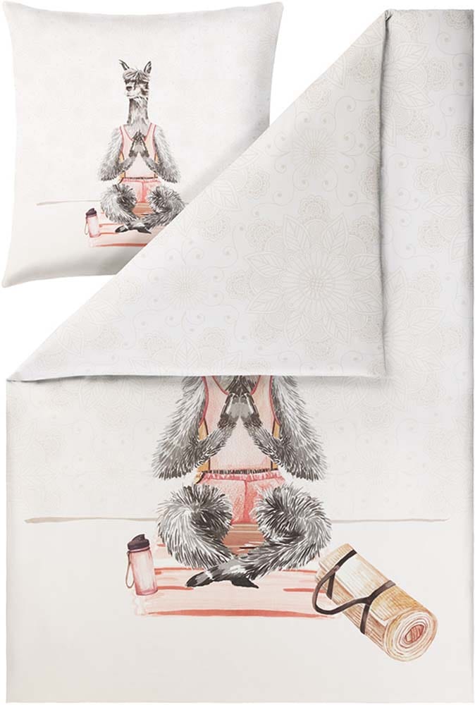 Estella Linge de lit »Lamaste« 2 Fabriqué en 100 % coton.