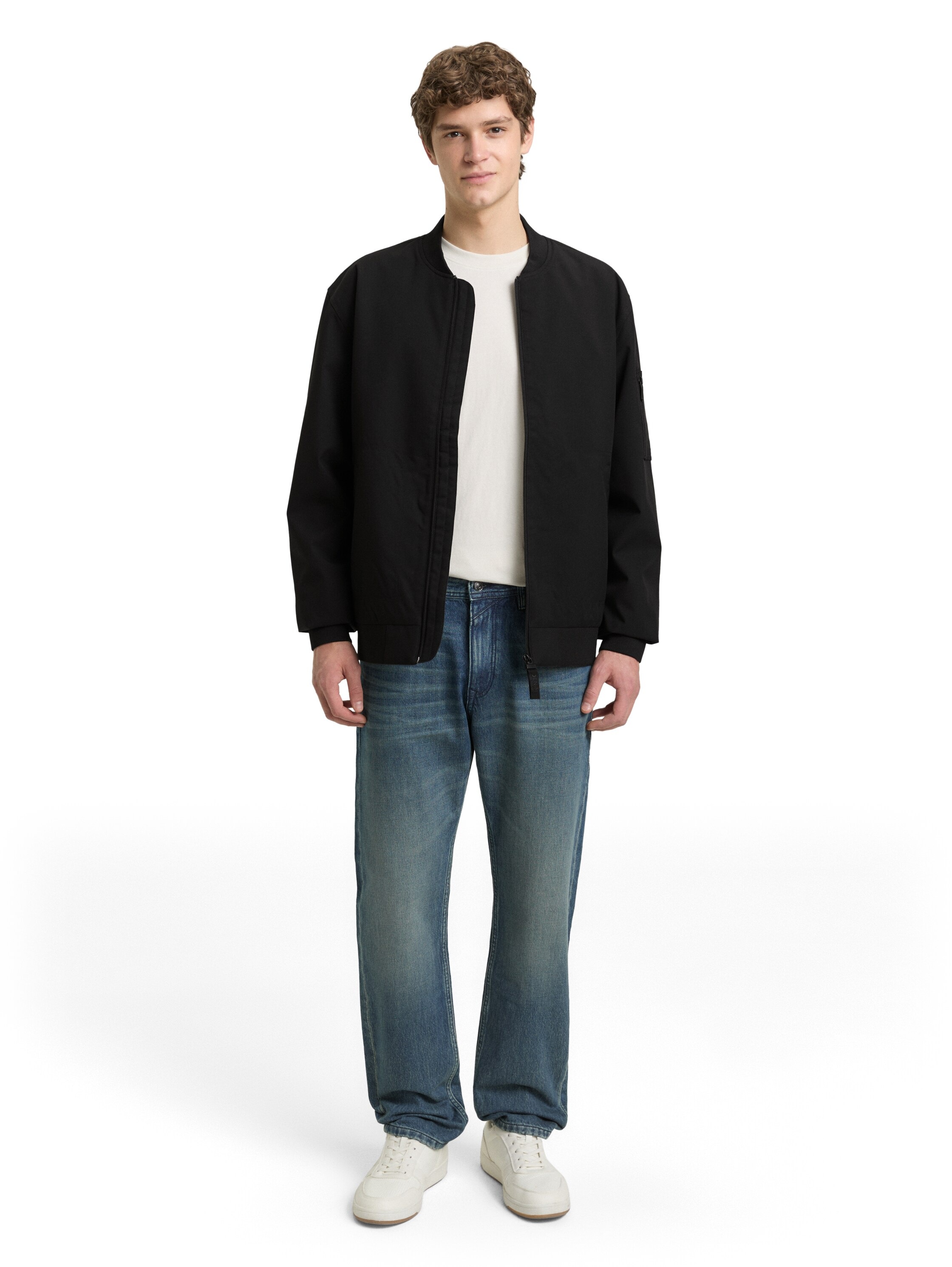 TOM TAILOR Denim Bomberjacke mit Taschen