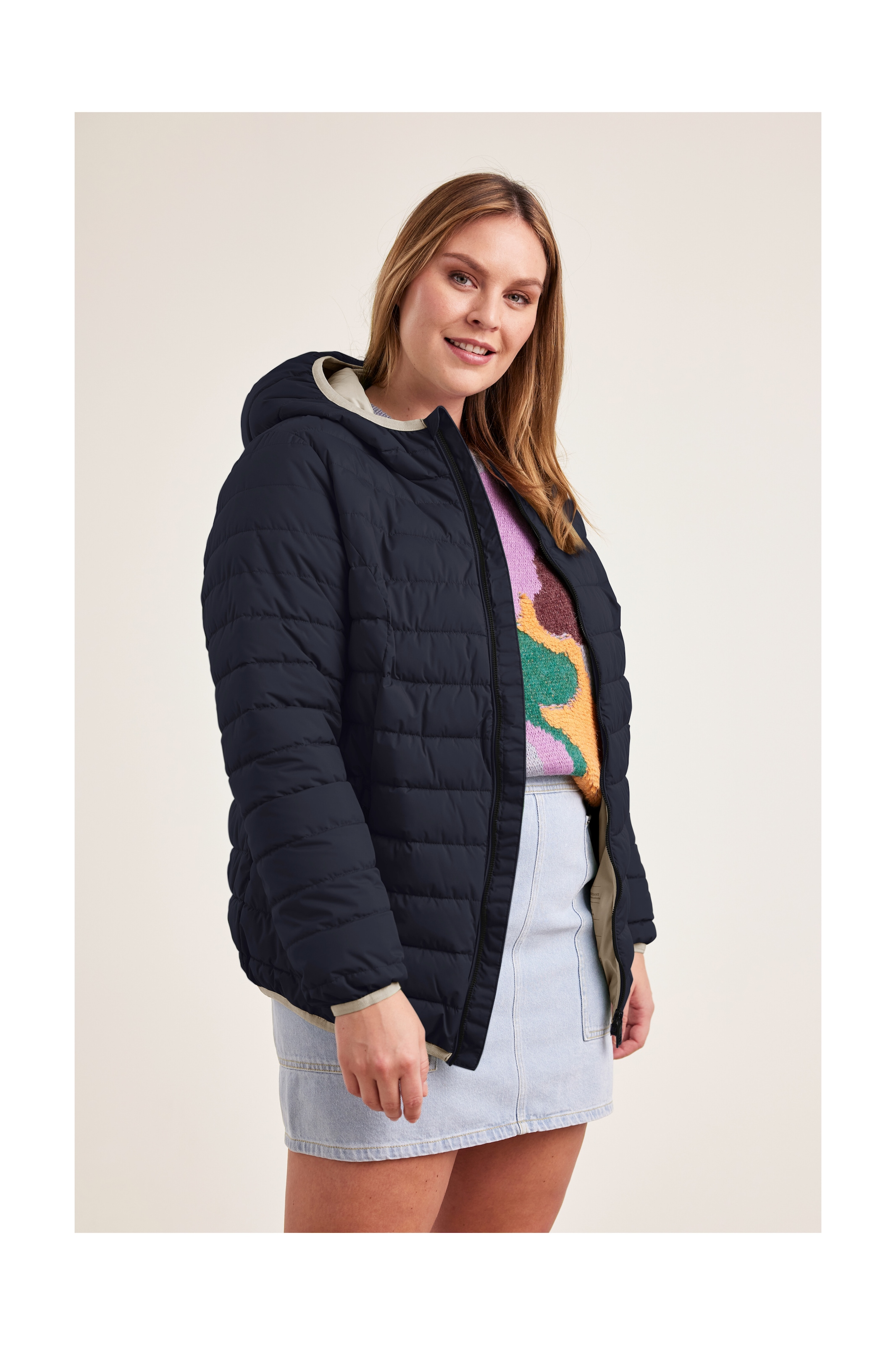 STOY Steppjacke »STS 3 WMN QLTD JCKT«, atmungsaktive, wasserabweisende Damen Steppjacke in grossen Grössen