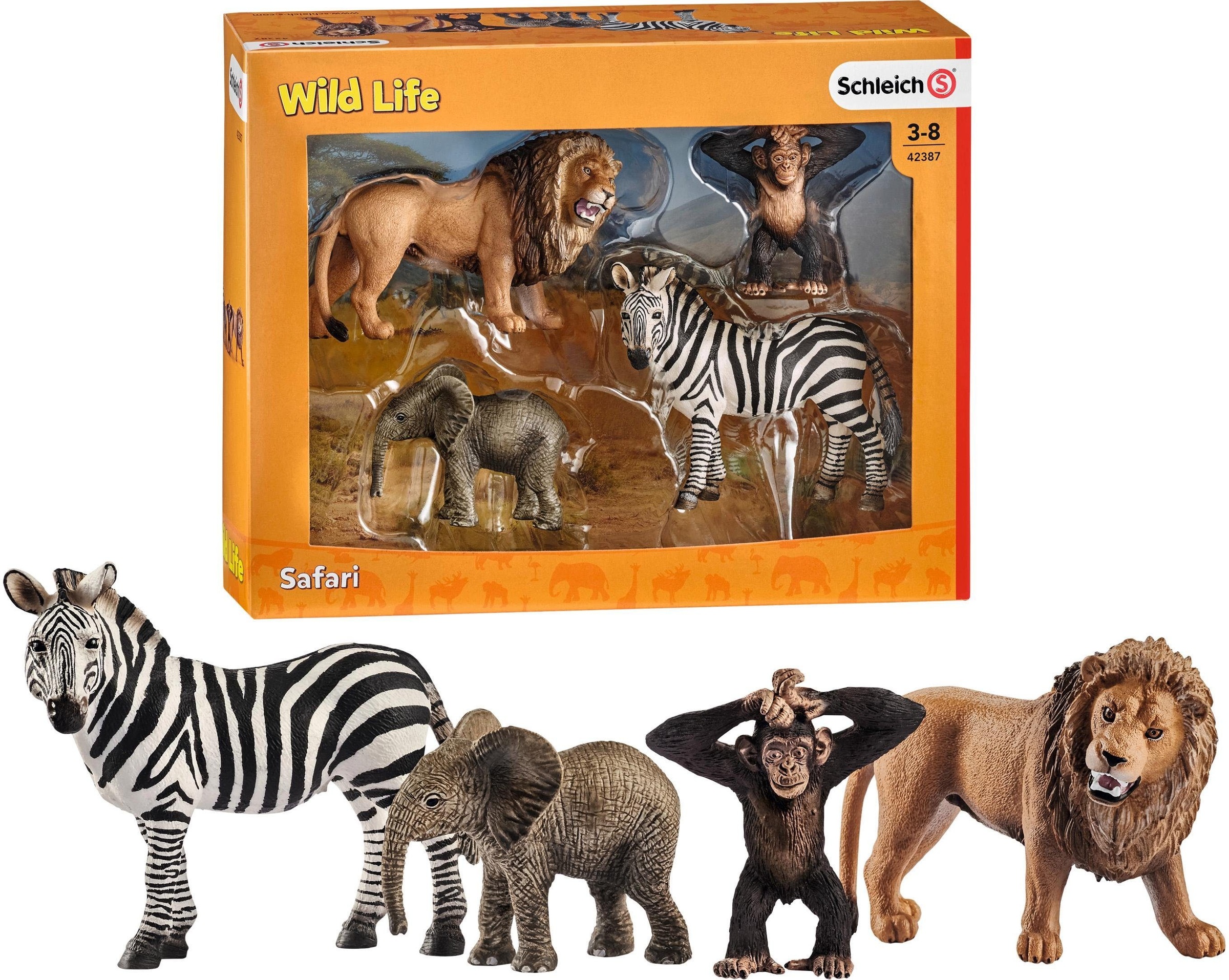 Image of Schleich® Spielfigur »Wild Life, Starter Set (42387)«, (Set) bei Ackermann Versand Schweiz