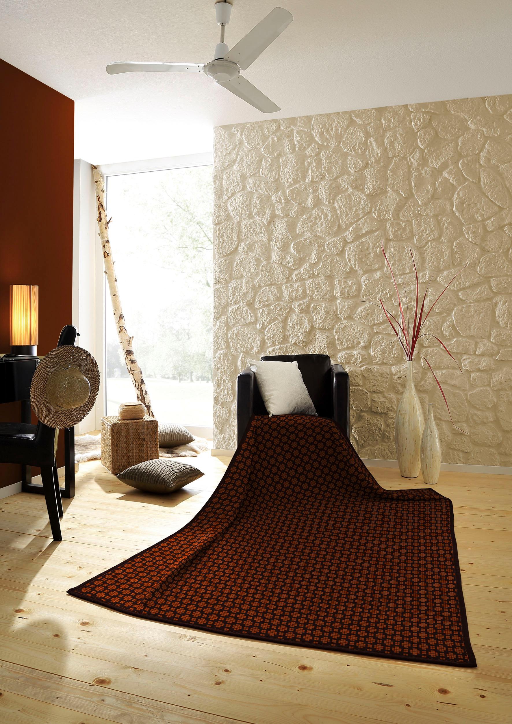 Image of BIEDERLACK Wohndecke »Cross«, mit dezentem Muster, Kuscheldecke bei Ackermann Versand Schweiz