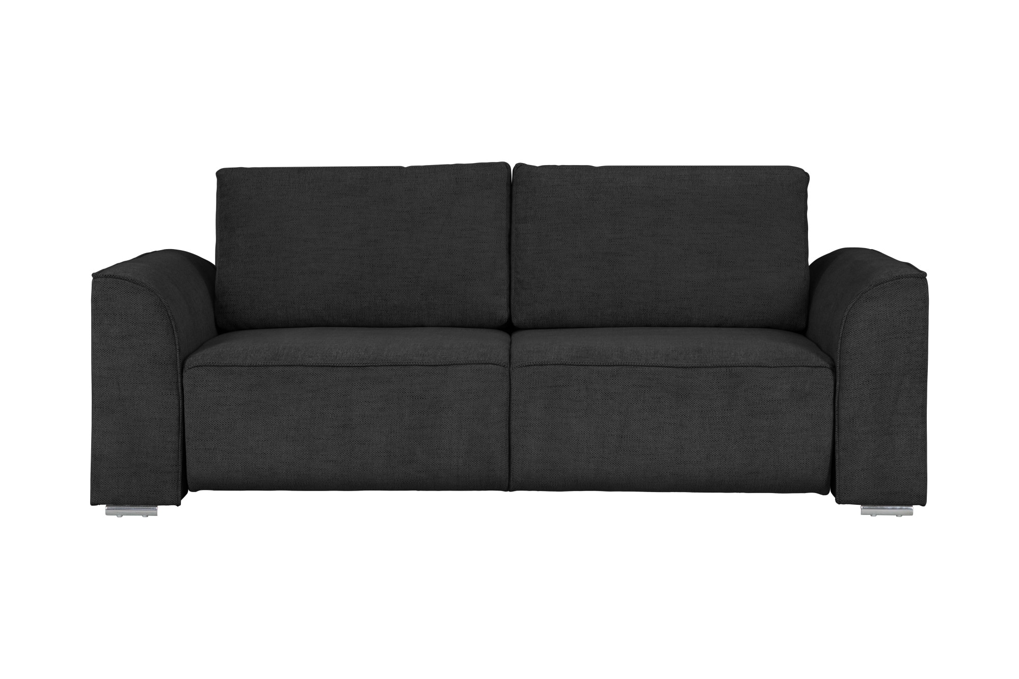 INOSIGN 2-Sitzer »BEATRICE, erhältlich in trendigen Stoffoptionen, B/T/H: 143/73/92 cm«, In hochwertiger Verarbeitung, incl. 2 grossen Zierkissen in Korpusfarbe