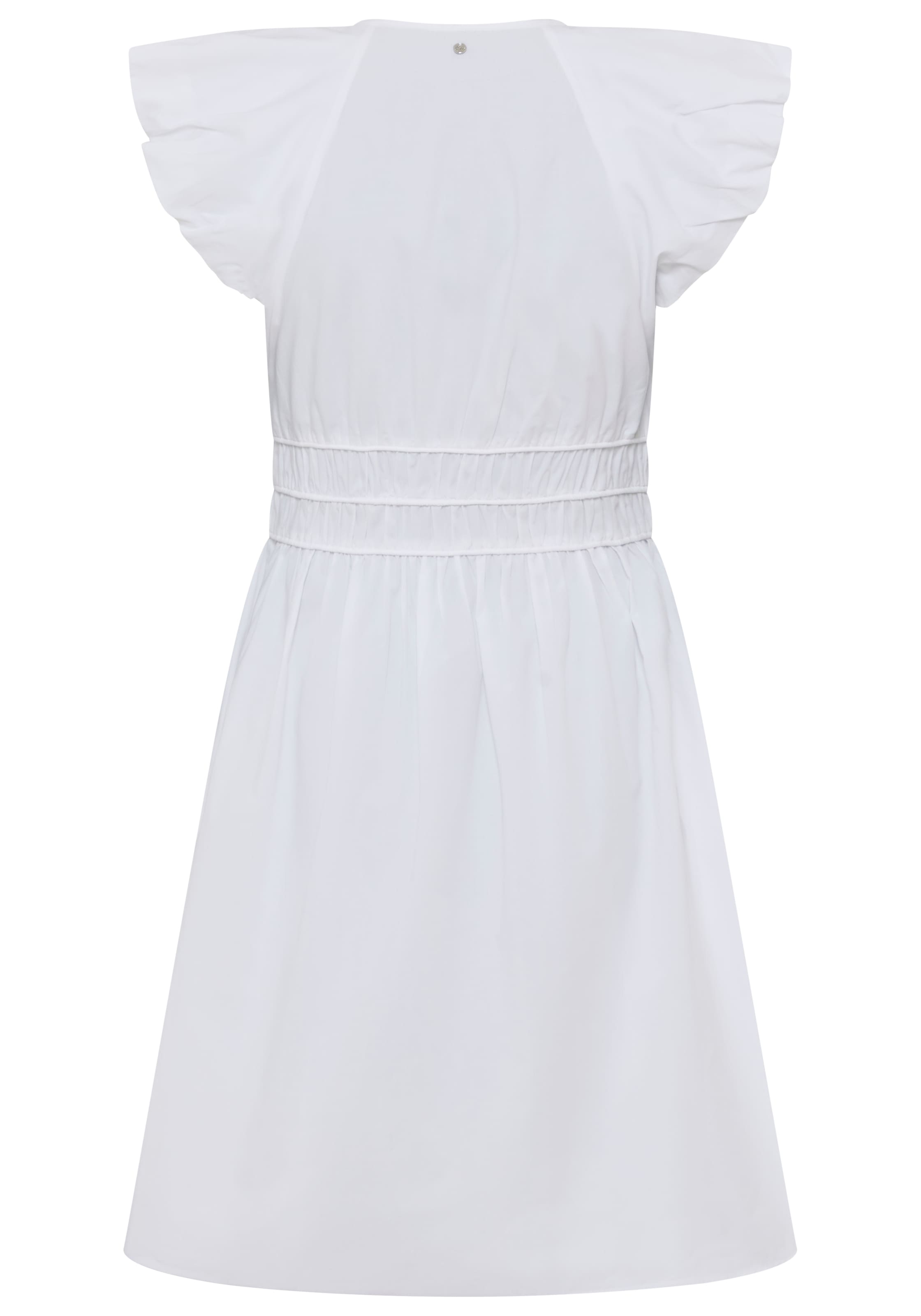BOSS ORANGE Mini-robe »Darico Premium Damenmode« Poches pour les mains avec taille froncée, col en V
